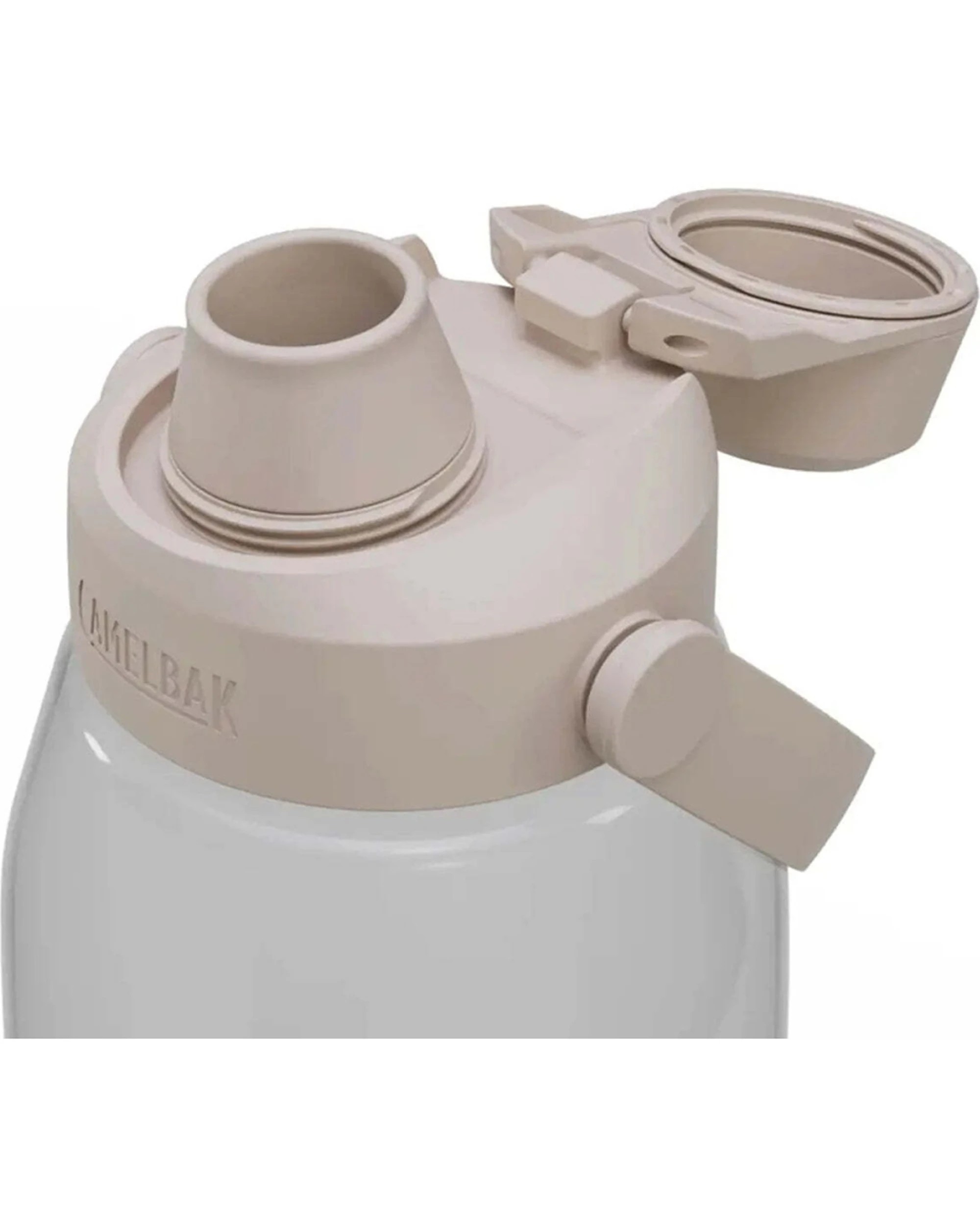 2 Camelbak Thrive Chug Drink Bottle Leakproof Soft Spout Handle Lightweight 1L - Clear, 2 of 4