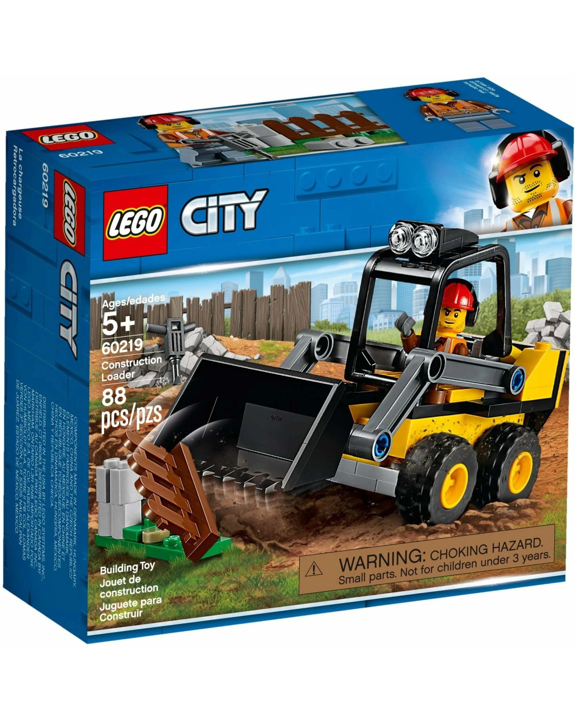 1 LEGO 60219 City Construction Loader, 1 of 5