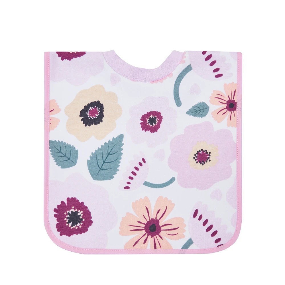 4 Big Softies 3 Pack Popover Bibs, Floaral, 4 of 5