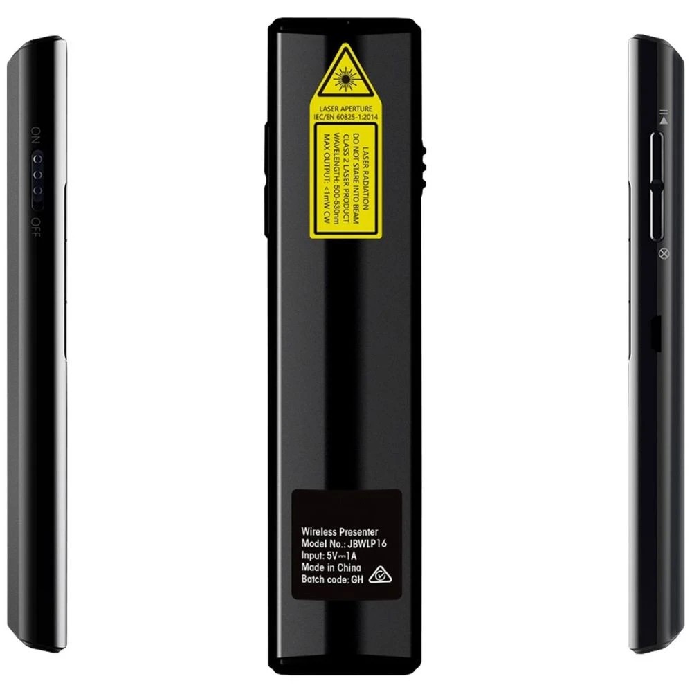 3 Qudo Air Mouse Wireless Presenter Black, 3 of 7
