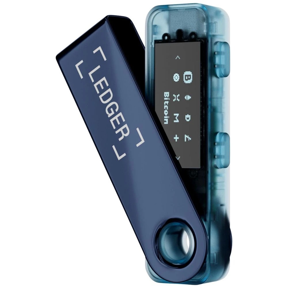 1 Ledger Nano S Plus Crypto Wallet Neptune Blue, 1 of 7