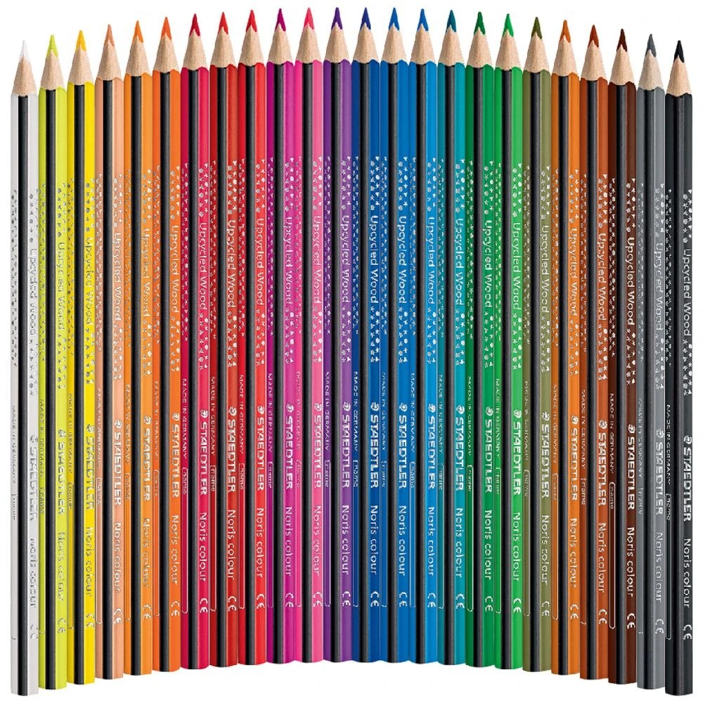 2 Staedtler Noris Triangular Coloured Pencils 24 Pack, 2 of 7