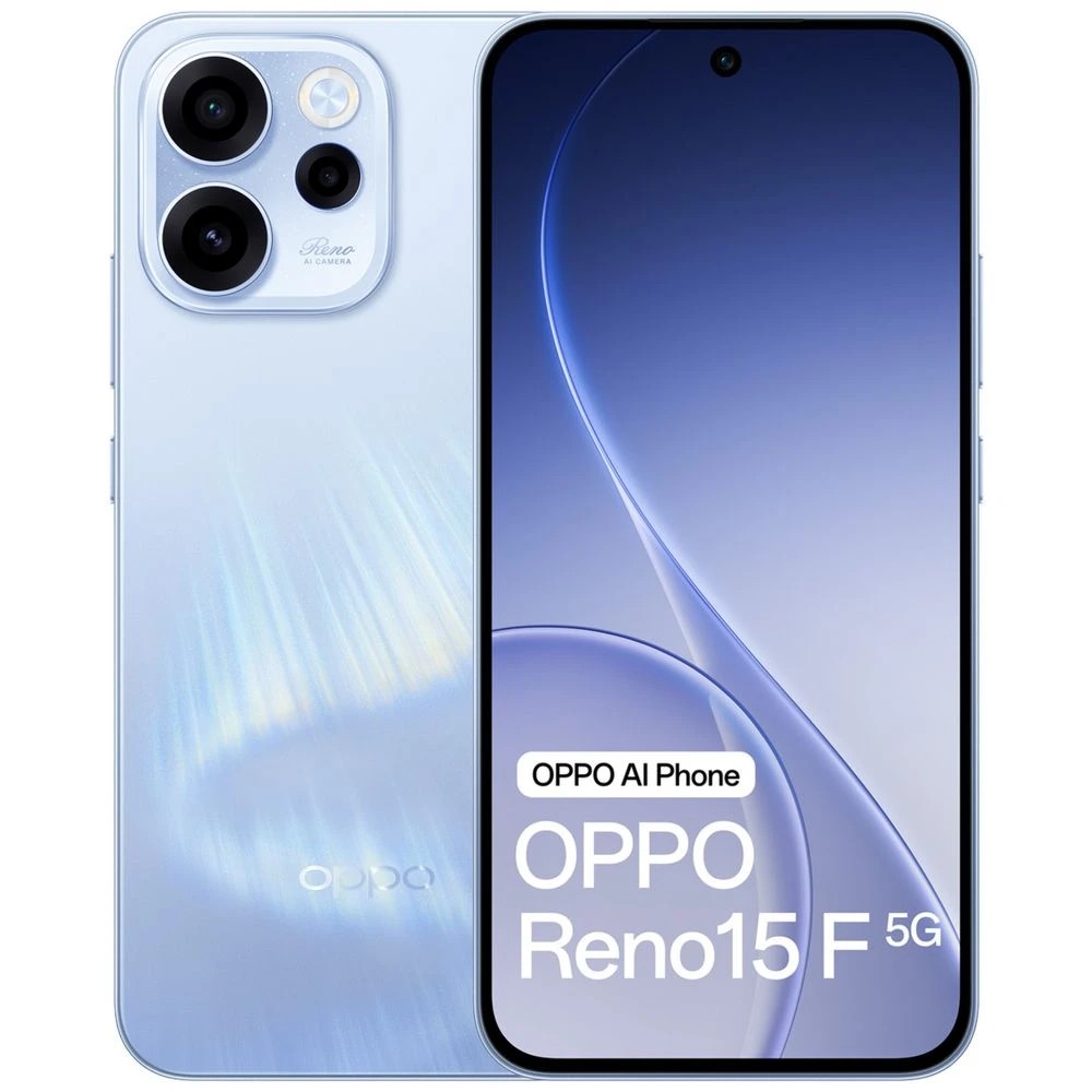 1 OPPO Reno15 F 5G 256GB Aurora Blue, 1 of 10