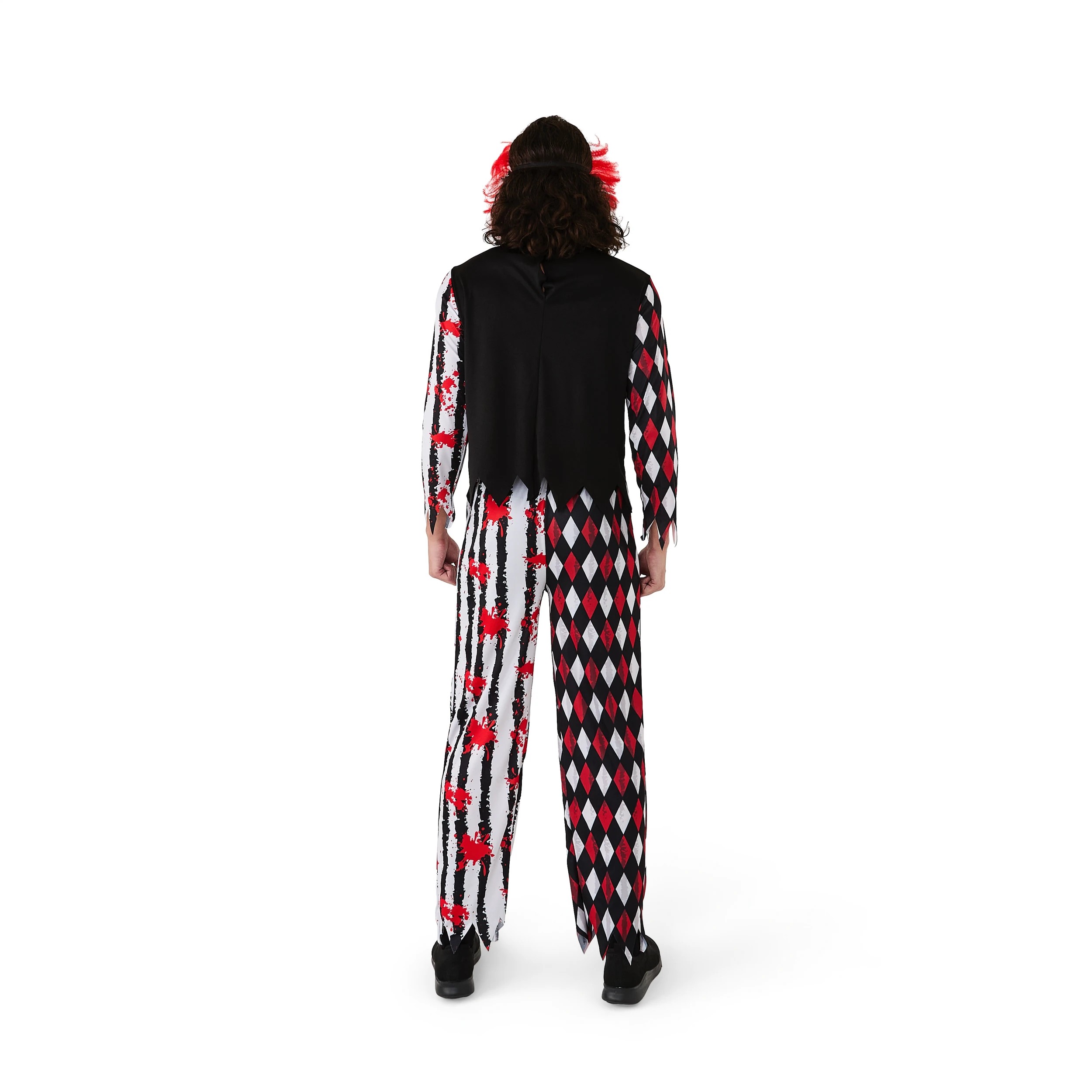 3 4 Piece Clown Costume - Ages 16+, 3 of 10