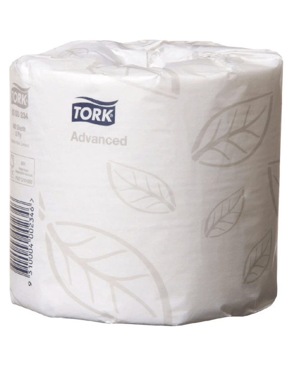 Tork T4 System Advanced Toilet Paper Rolls 400 Sheet 48 Pack
