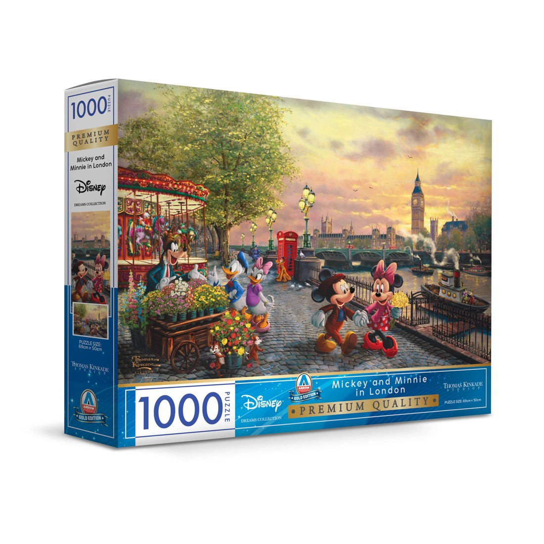 5 1000 Piece Arrow Disney Gold Edition Premium Series Puzzle - Assorted, 5 of 7