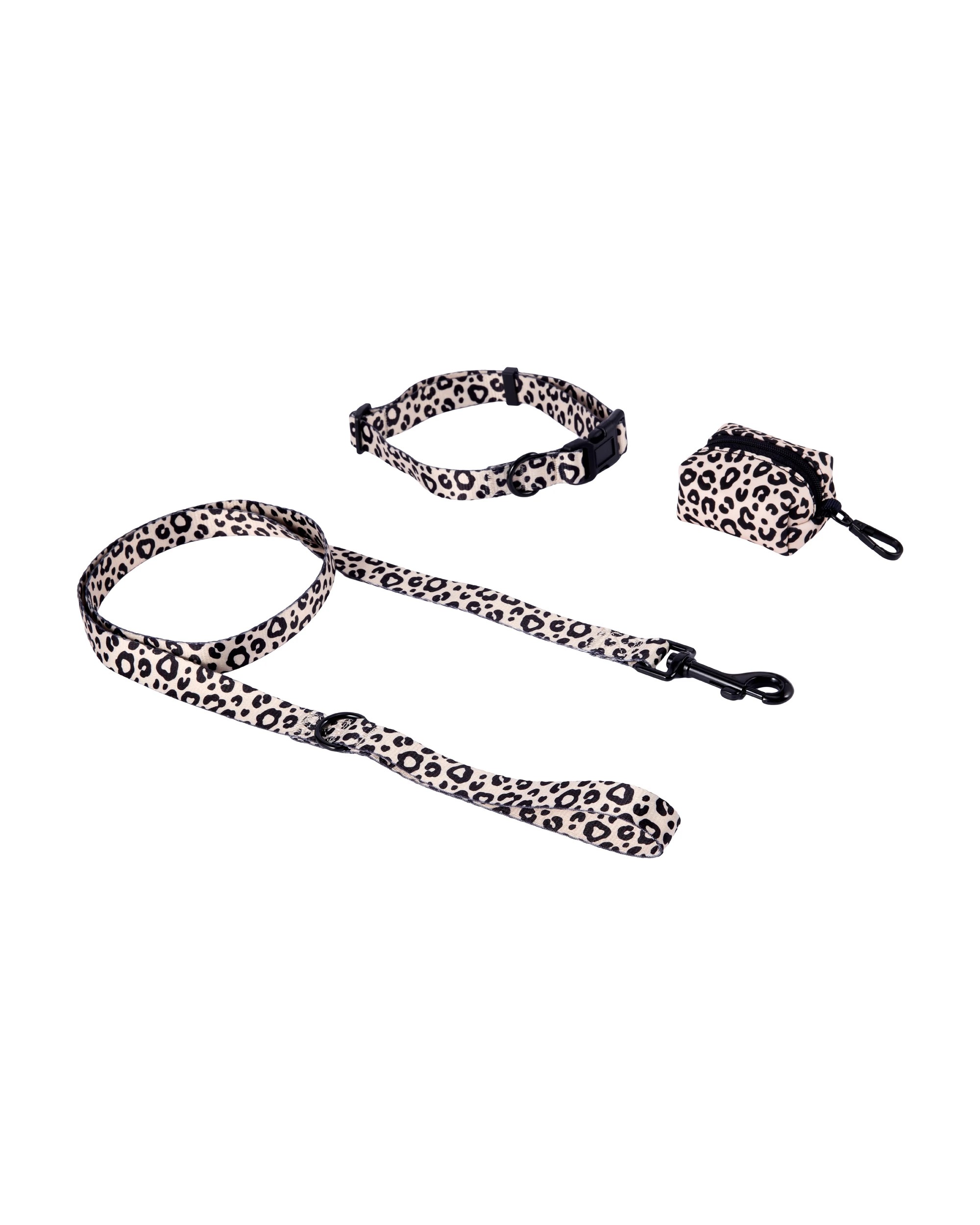 1 Leopard Collar Walking Set - Medium, 1 of 6