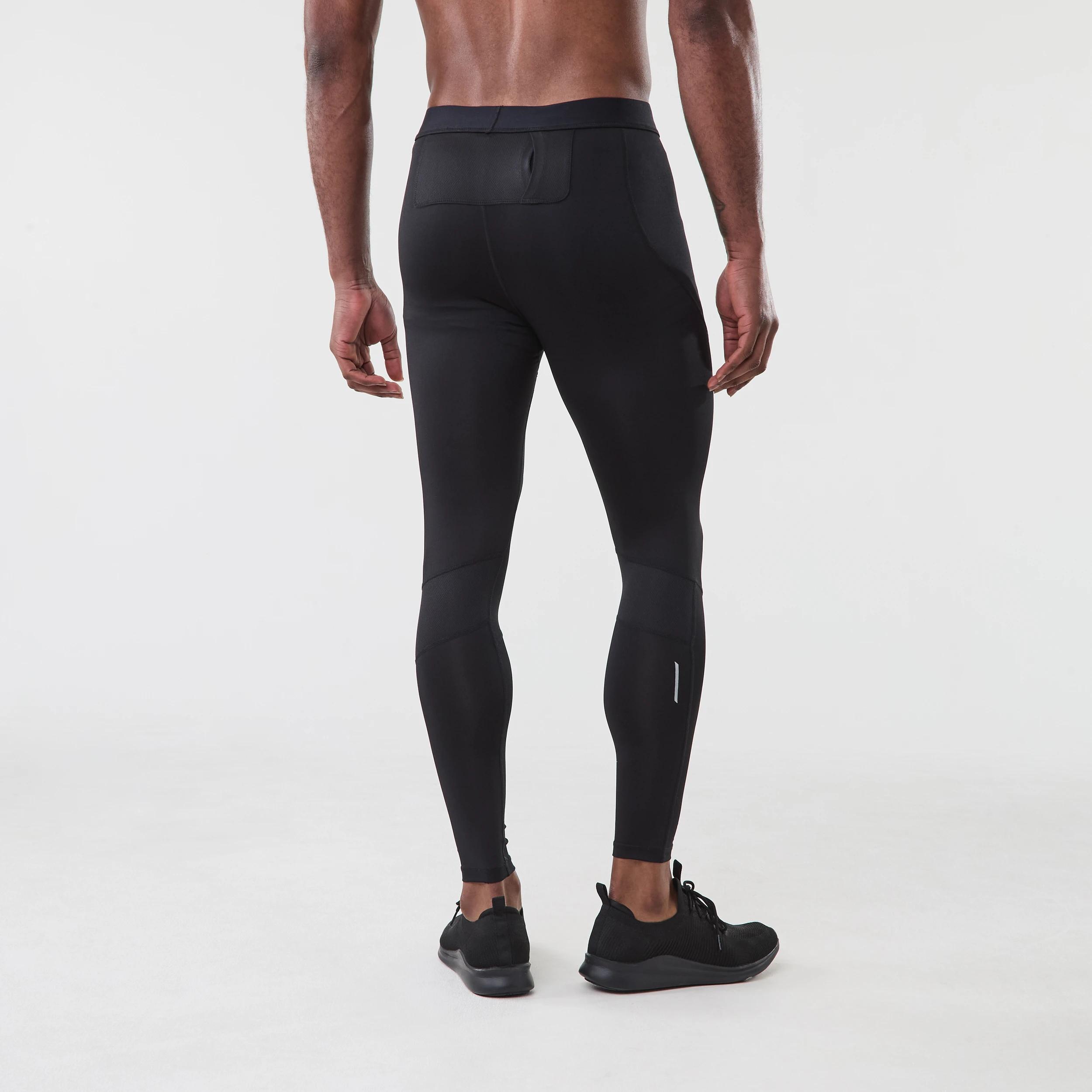 3 Active Mens Training Tights BLACK, 3 of 6