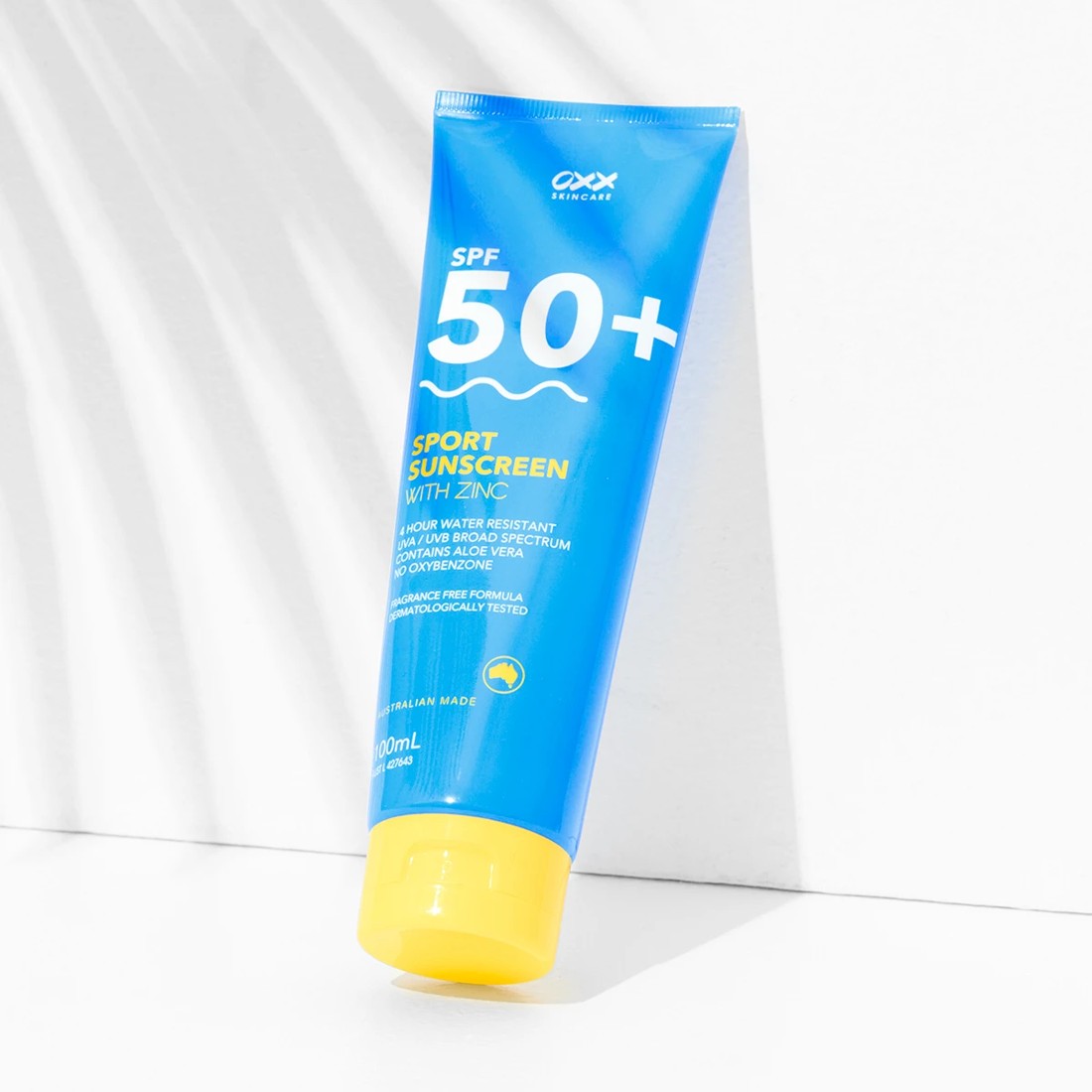 2 OXX Skincare SPF 50+ Sport Sunscreen 100ml - Zinc and Aloe Vera, 2 of 10