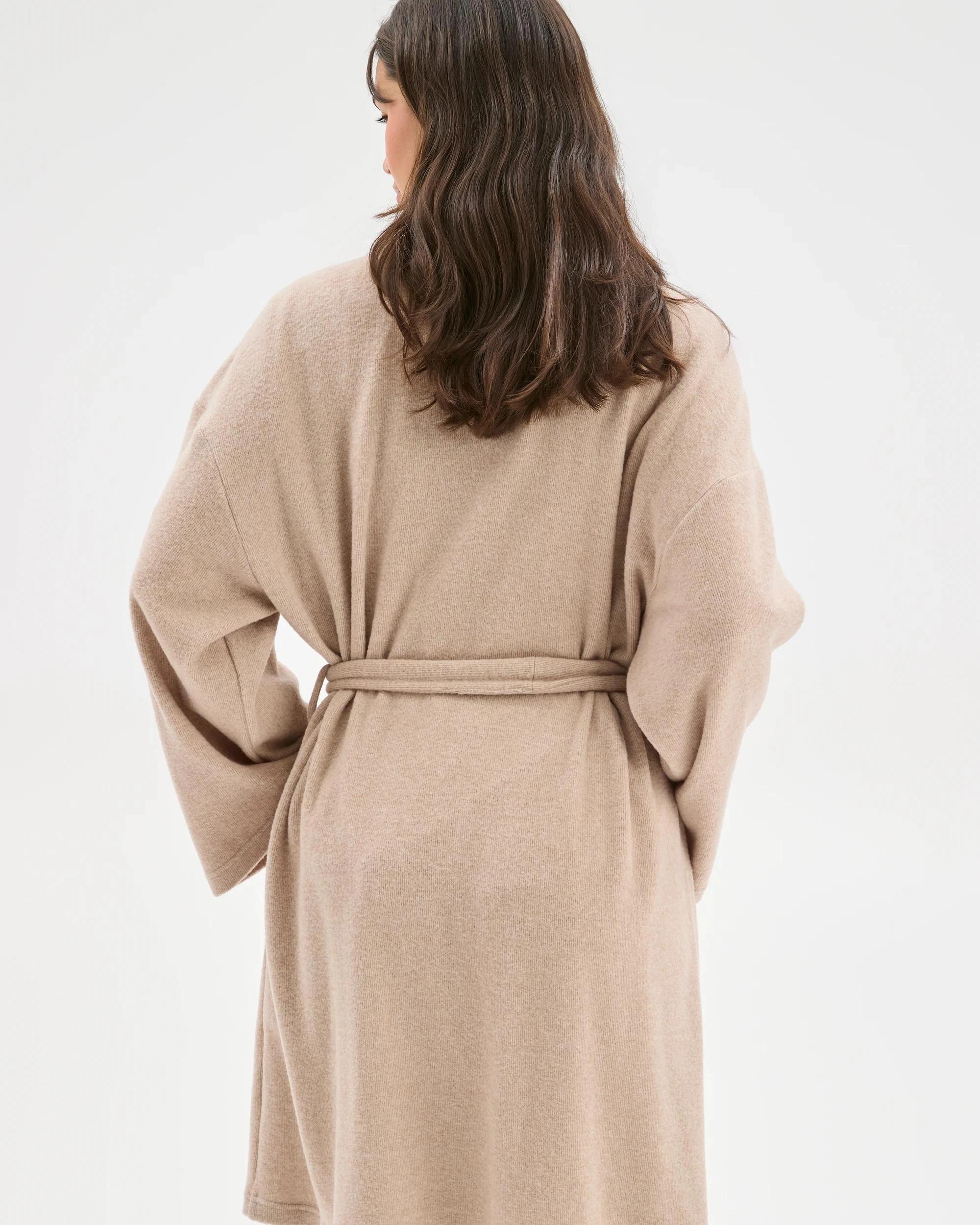 6 Target Woman Cosy Short Sleep Robe MUSHROOM, 6 of 6