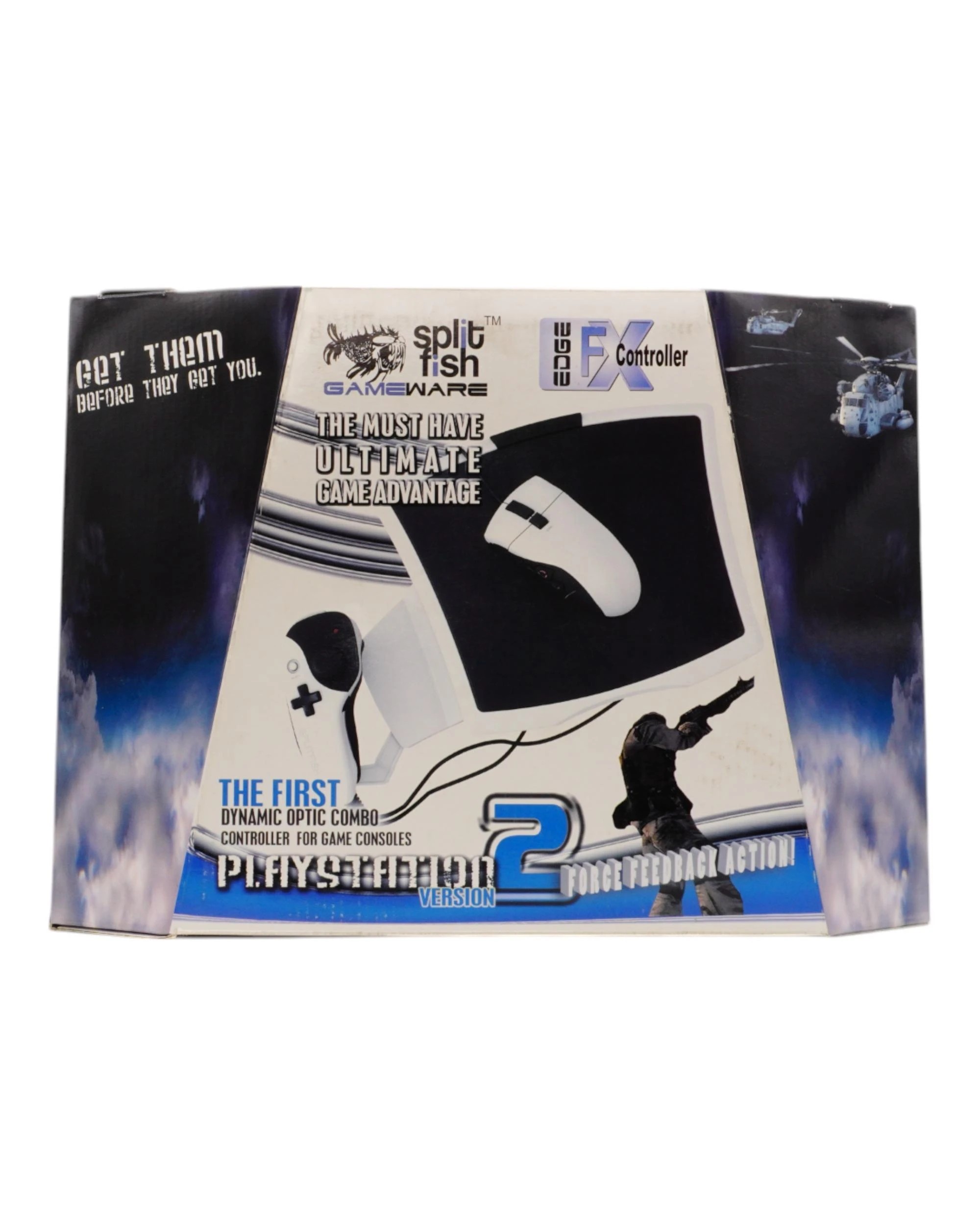 1 Splitfish Gameware Edge FX Controller For PlayStation 2, 1 of 5