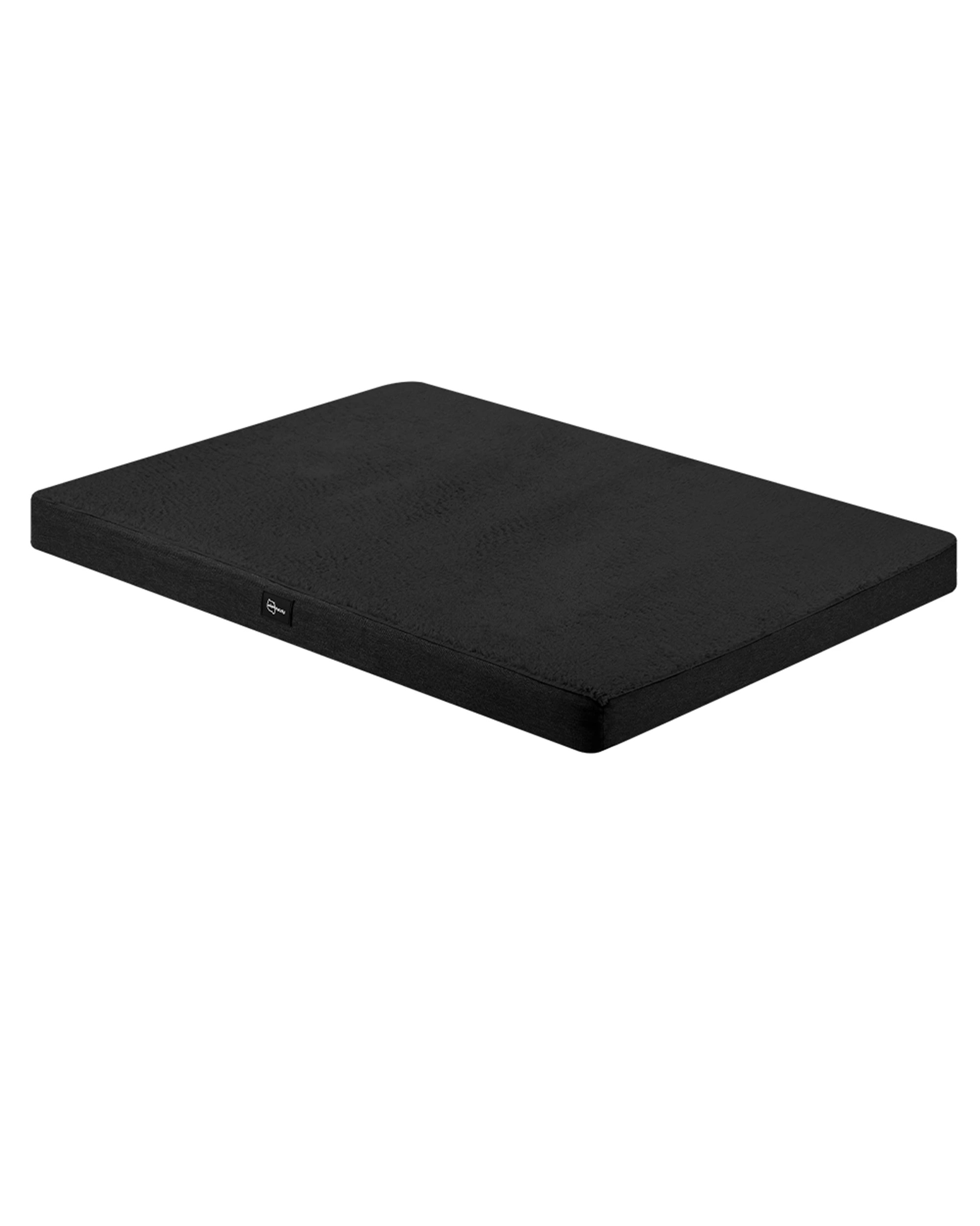 1 Petzly Dog Bed Mat for Pet Machine Washable Cover Waterproof Liner Black XLarge, 1 of 9