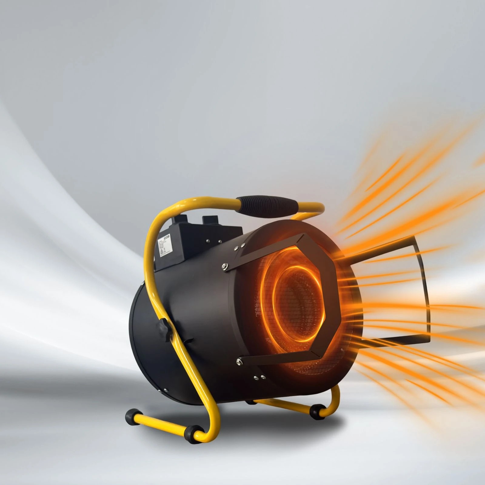6 Shogun Portable 2-in-1 Fan Heater and Air Blower, 3000W Industrial Carpet Dryer, 6 of 7