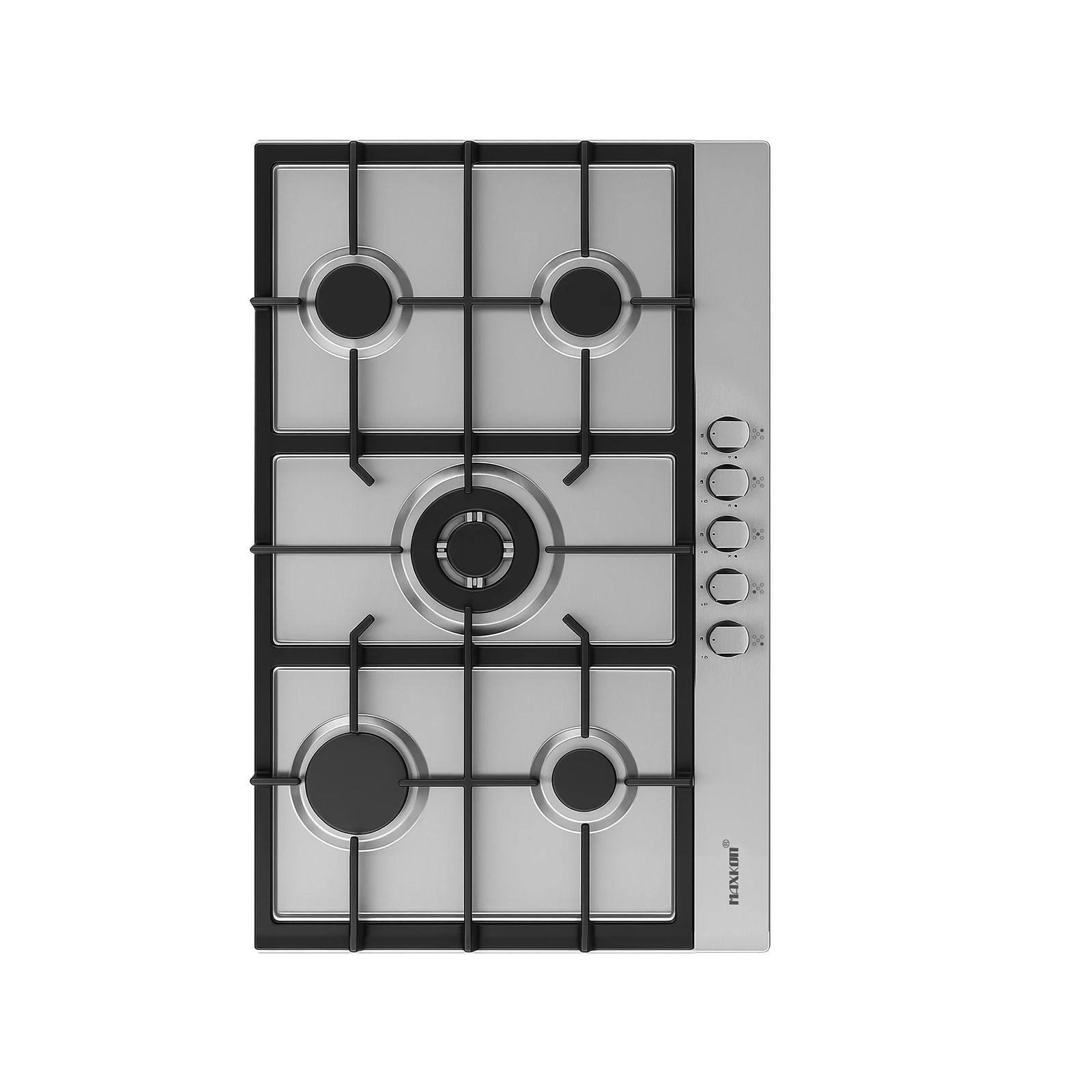 2 Maxkon Gas Cooktop Stove Top 5 Burner Cooker Stovetop 87cm, 2 of 4