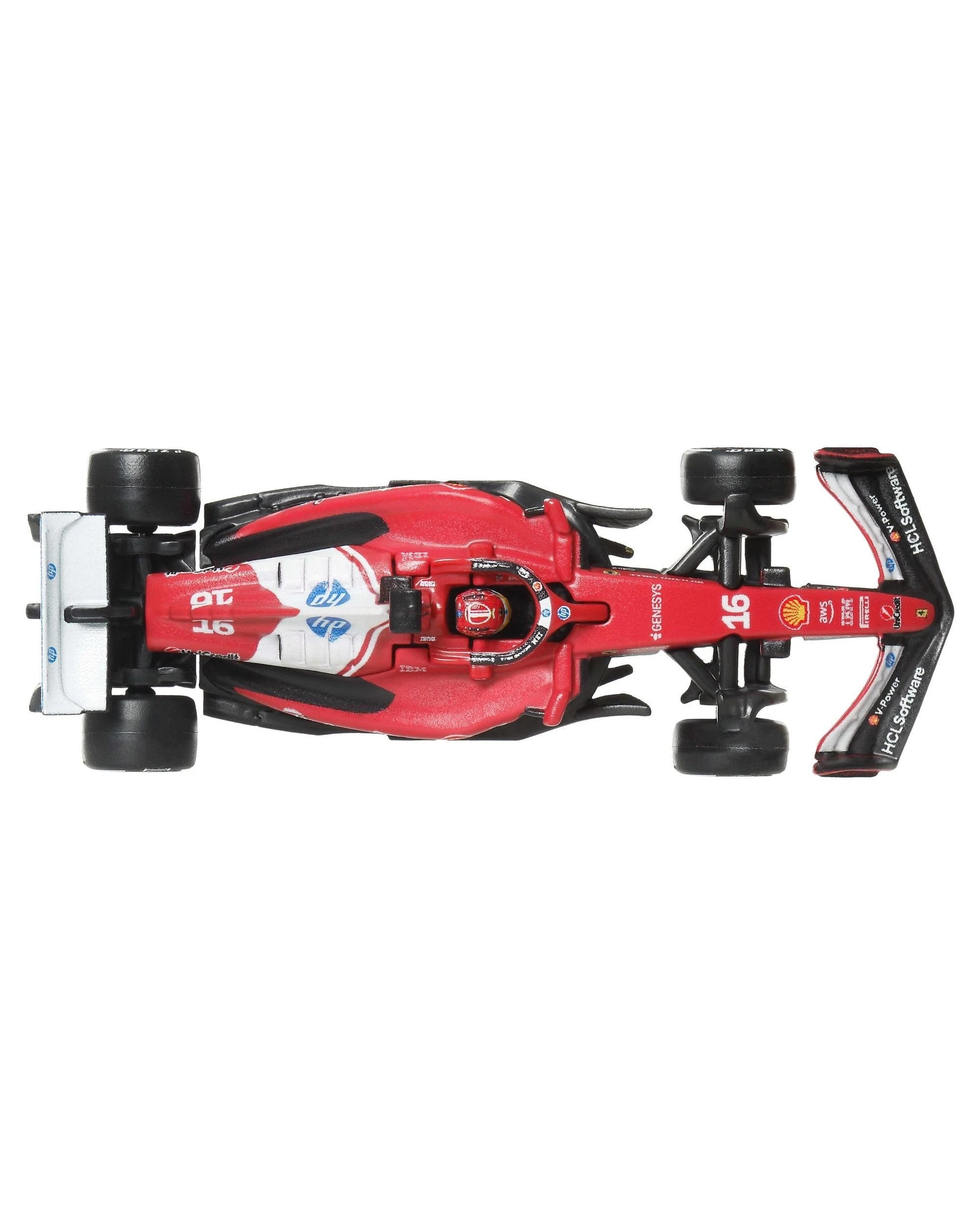 4 Hot Wheels Premium Formula 1 2025 Scuderia Ferrari HP #16 Charles Leclerc Diecast Vehicle, 4 of 6