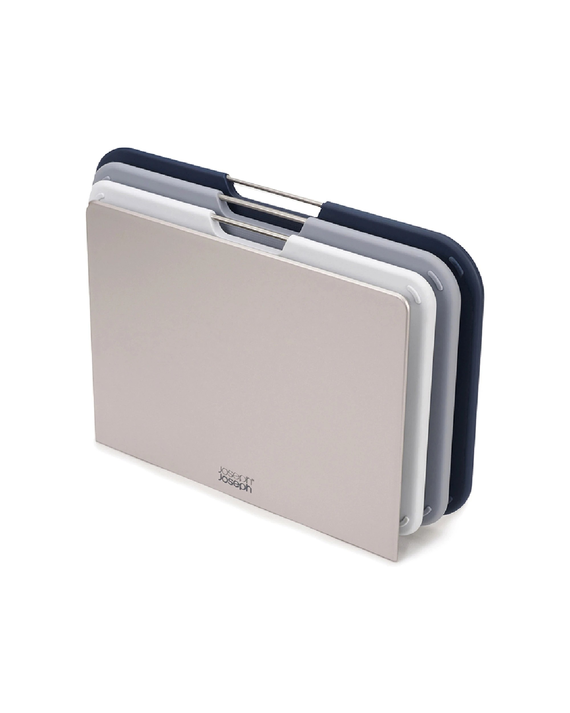 1 Joseph Joseph 3pc Nest Chopping Board Set With Storage Regular Set - Grey, 1 of 4