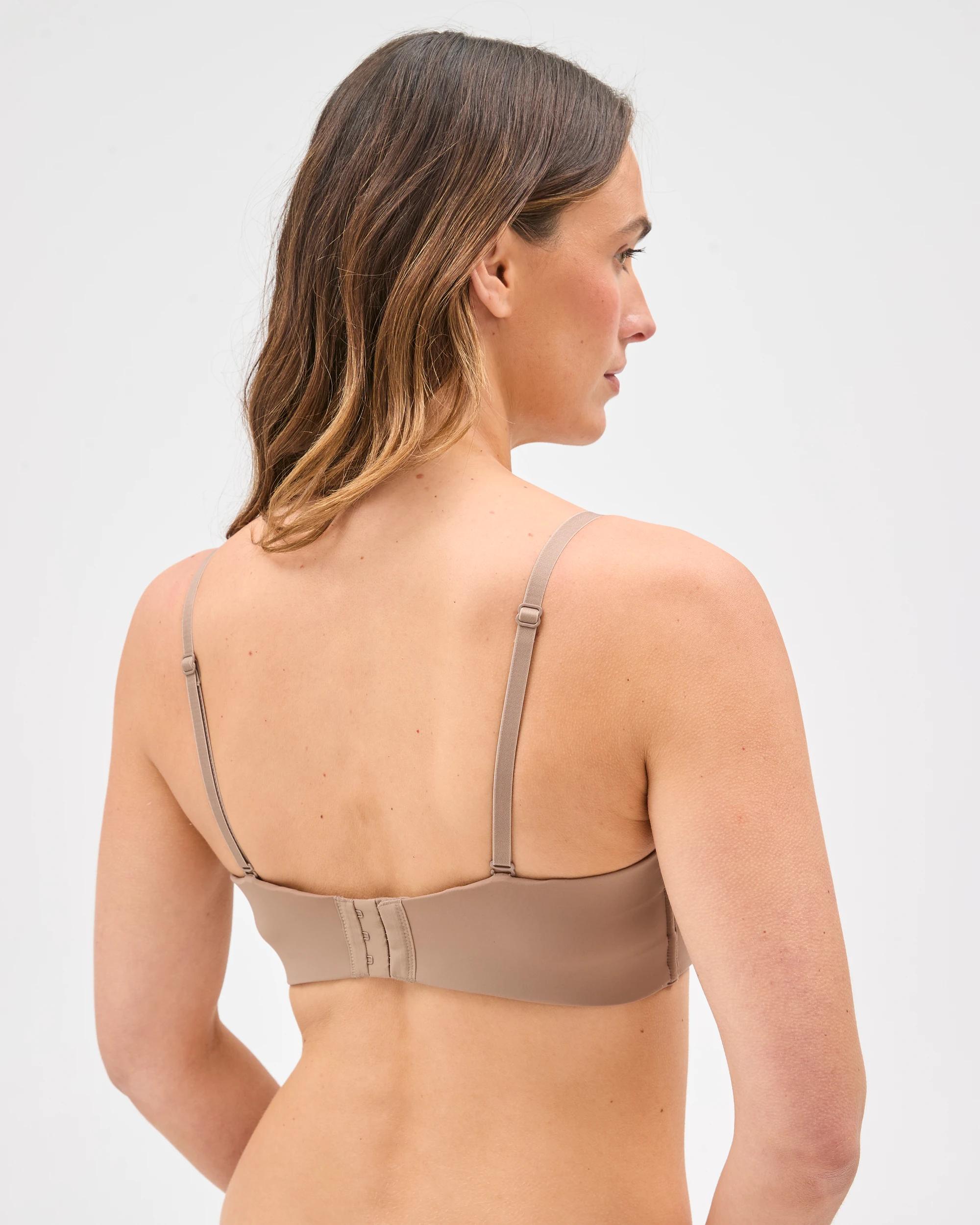 4 Target Womens Moulded Underwire Strapless Bra - Alessandra LATTE, 4 of 4