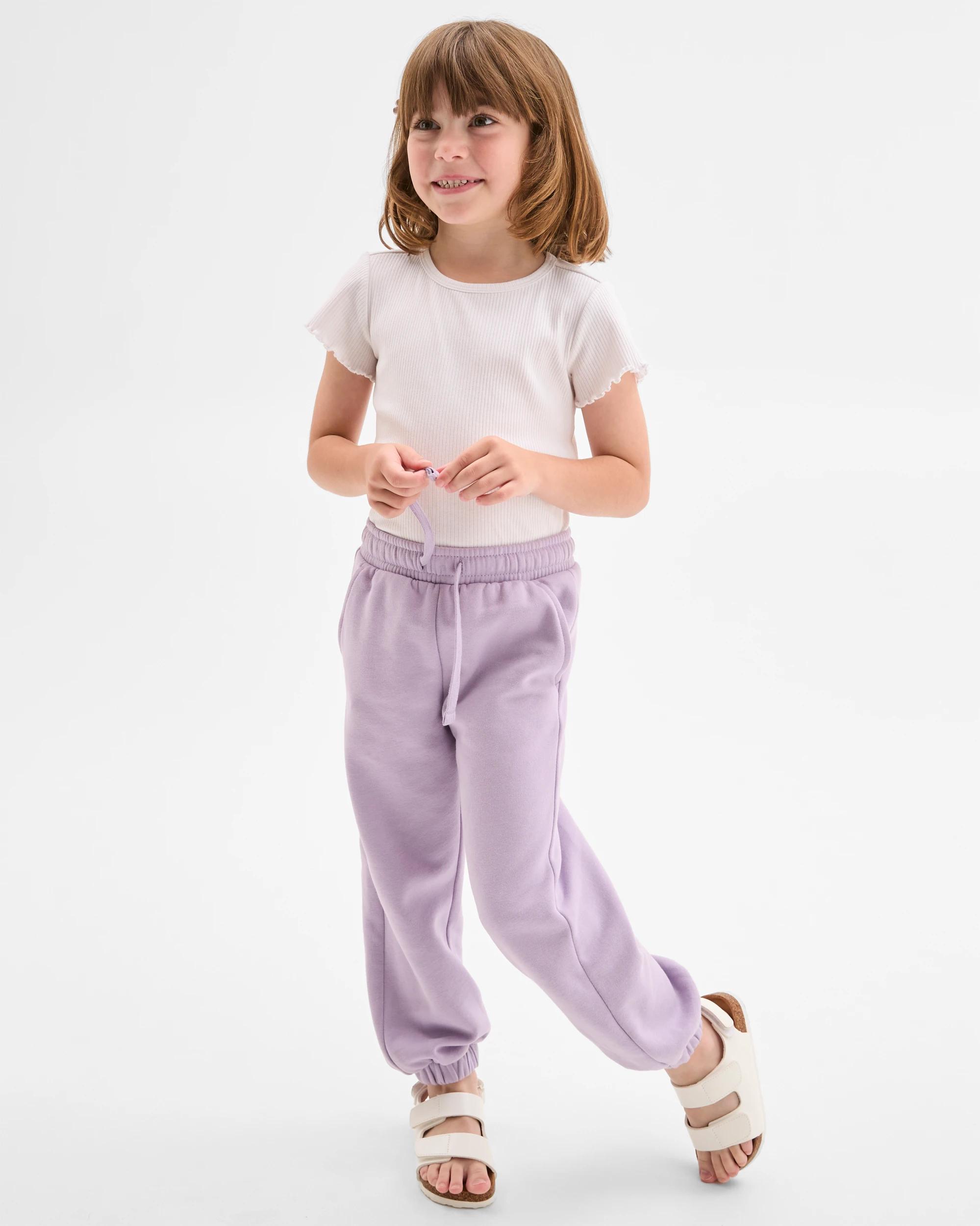 1 Target Kids Australian Cotton Blend Core Trackpants PURPLE, 1 of 6