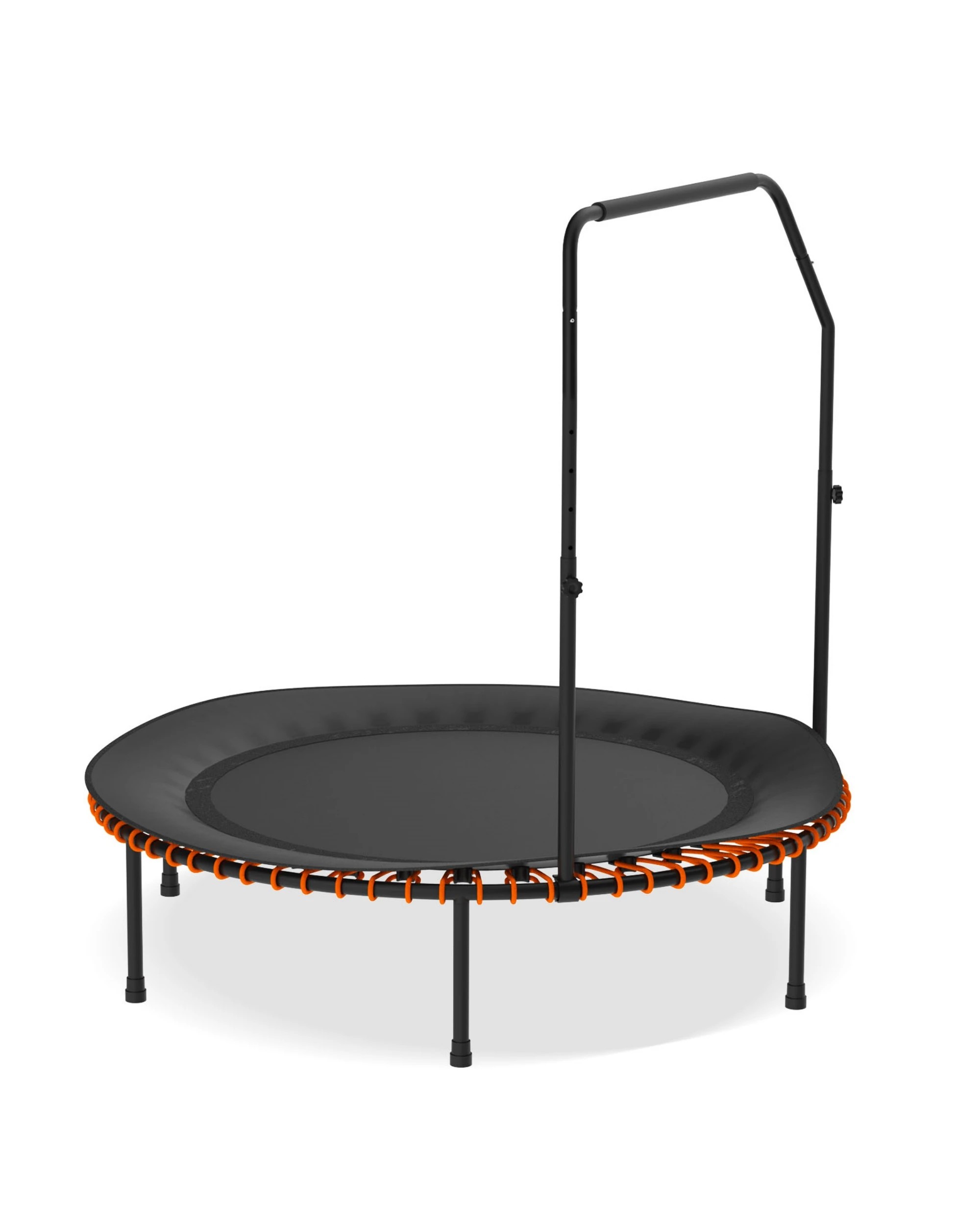 5 Advwin 48" Mini Fitness Trampoline Rebounder with Adjustable Foam Handle, 5 of 7