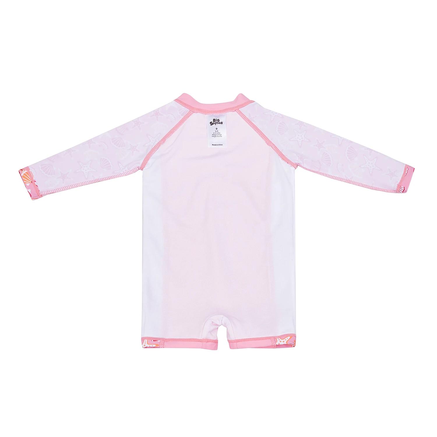 3 Big Softies 2pc Swimsuit & Hat, Starfish PINK STARFISH, 3 of 6
