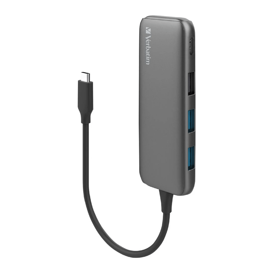1 Verbatim USB-C to 4-Port USB-A Hub, 1 of 6