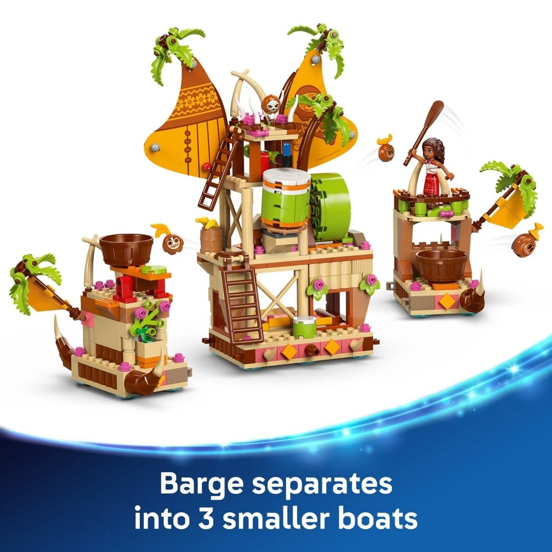 5 LEGO Disney Moana 2 Kakamora Barge 43258, 5 of 11