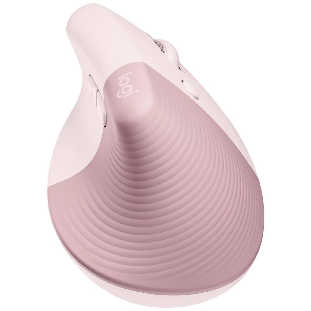 2 Logitech Lift Vertical Ergonomic Mouse Rose, 2 of 9