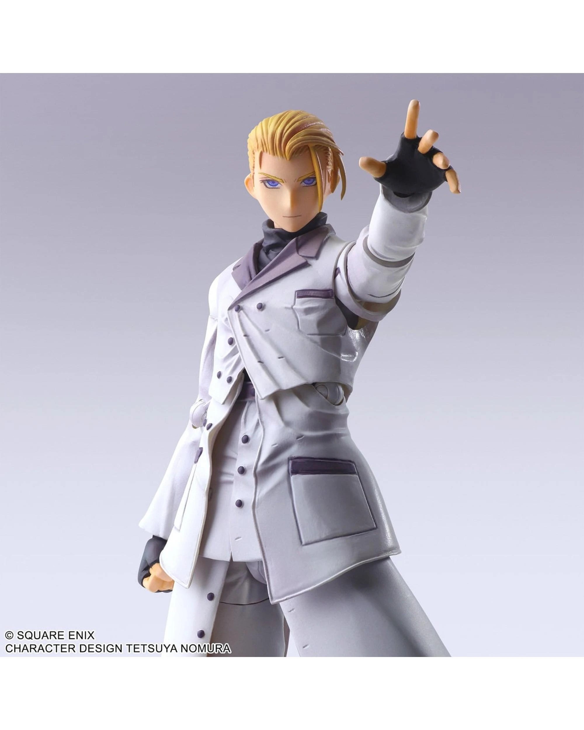 7 Bring Arts Final Fantasy VII Rufus Shinra Action Figure, 7 of 9