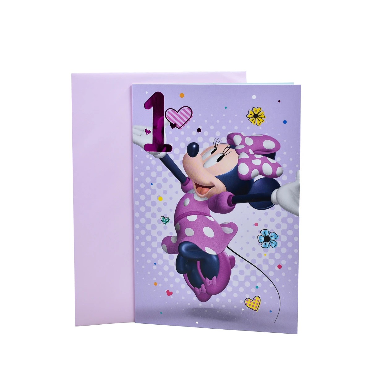 1 Hallmark Birthday Card Age 1 - Minnie Mouse, 1 of 3