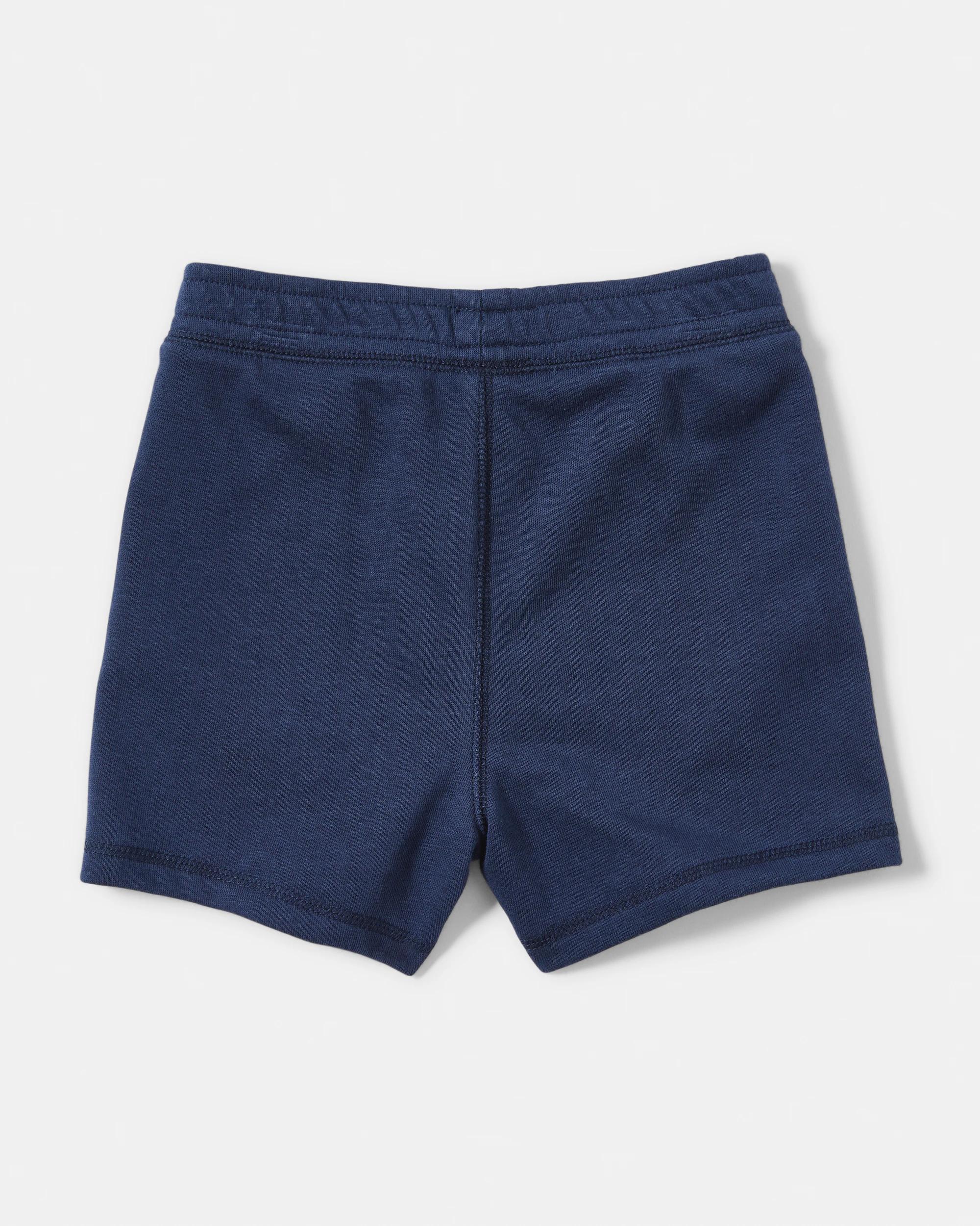 2 Sporty Terry Shorts Nvy Cdle, 2 of 4