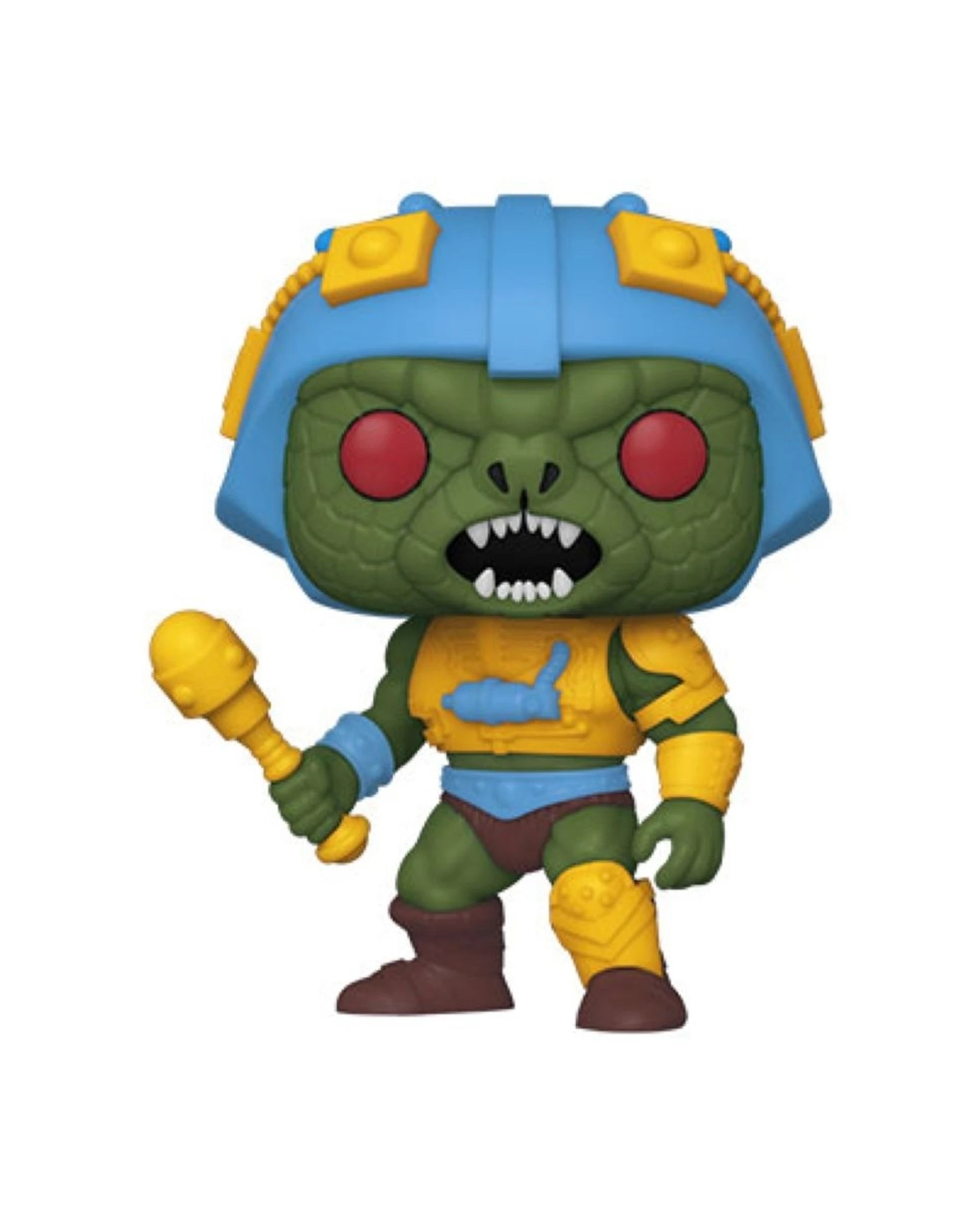 1 POP MotU - Snake Man-At-Arms Pop Vinyl Action Figure 10cm Collectible Toy - Green, 1 of 3