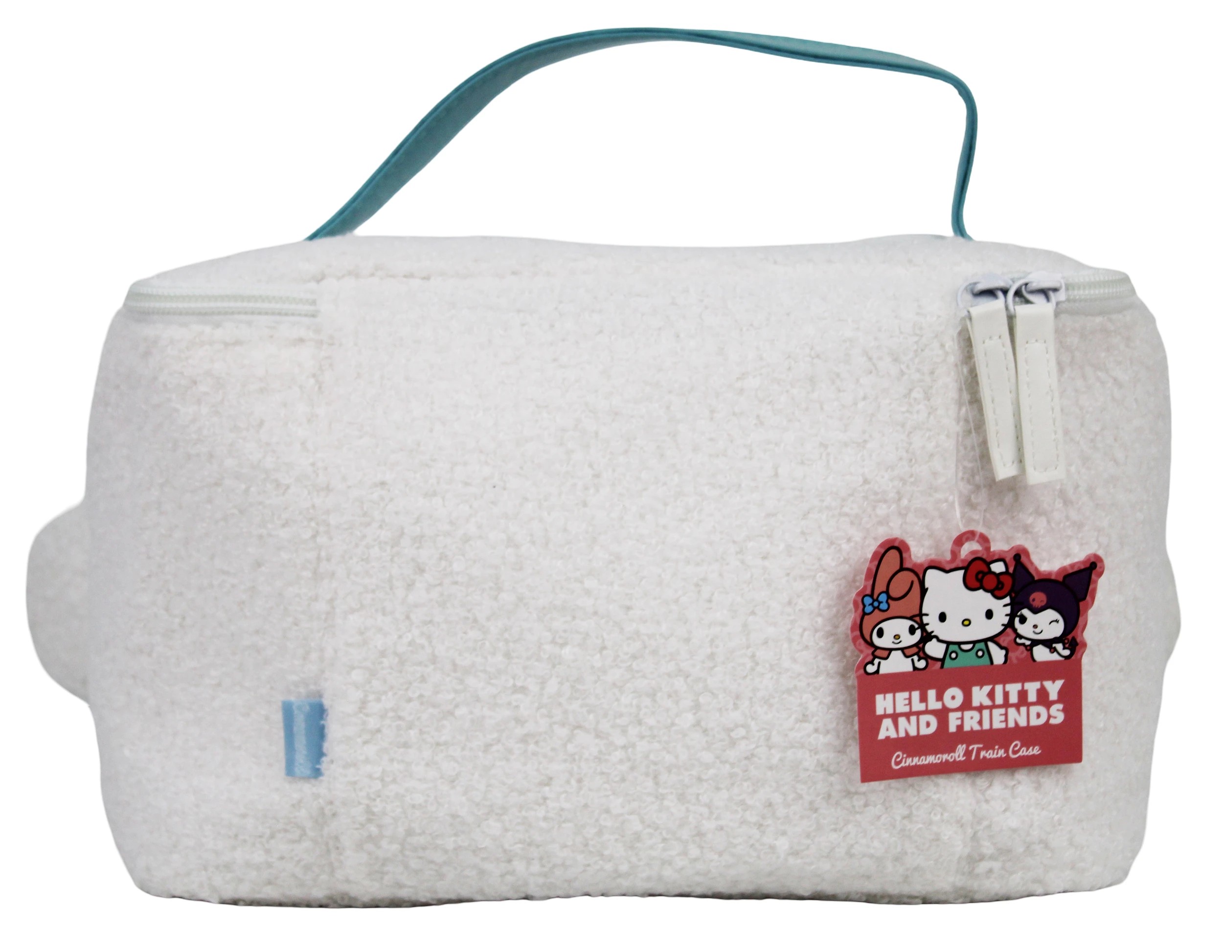 2 Sanrio Hello Kitty and Friends Cinnamoroll Fluffy Cosmetic Train Case, 2 of 3