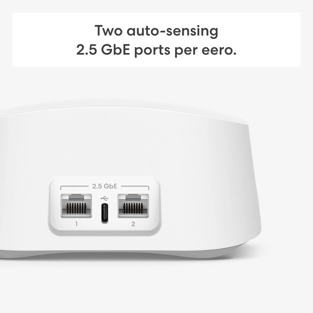 2 Amazon eero 7 Dual Mesh WiFi-7 Router 3 Pack, 2 of 7