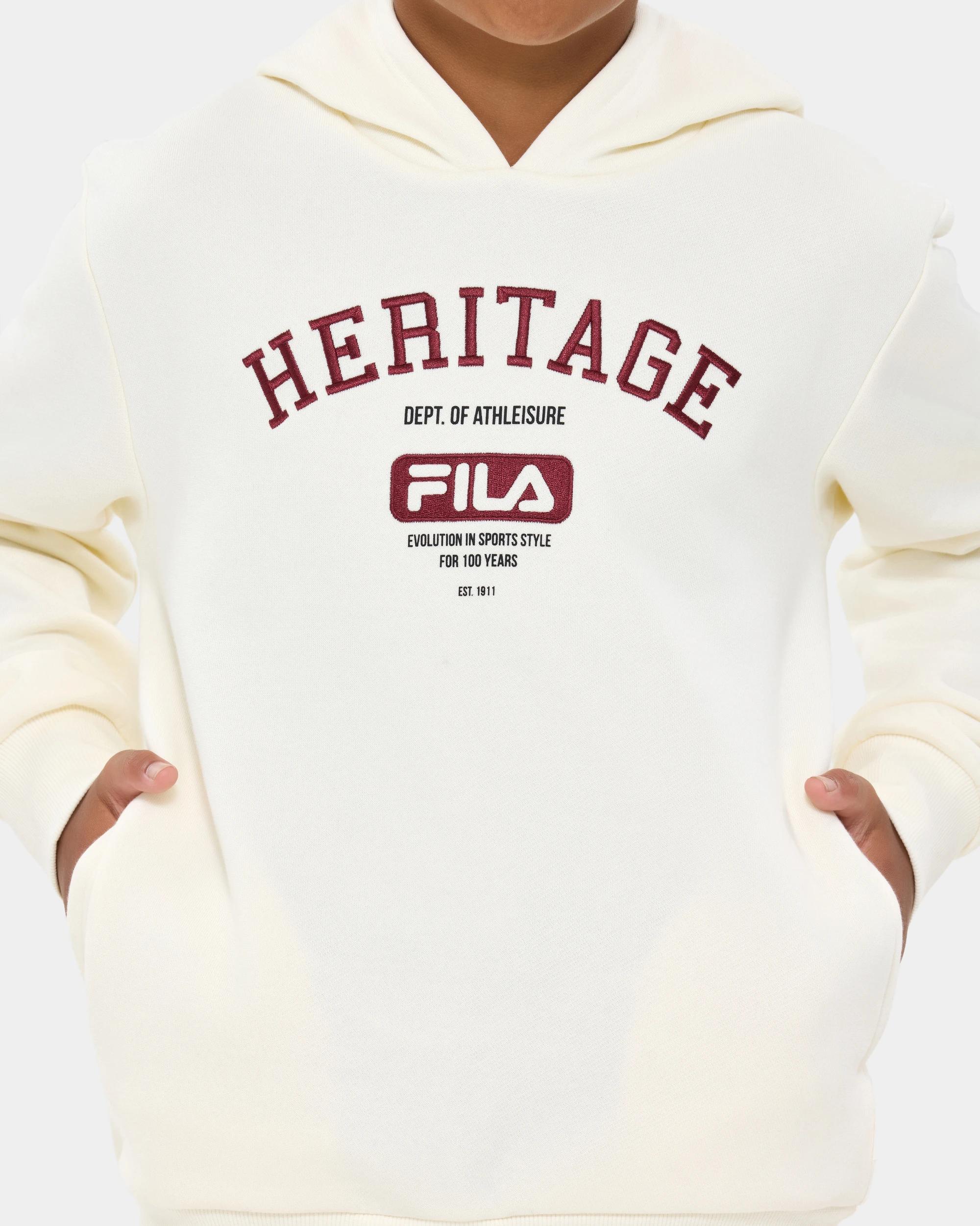 5 Fila Michael College Hoodie GARDENIA, 5 of 6