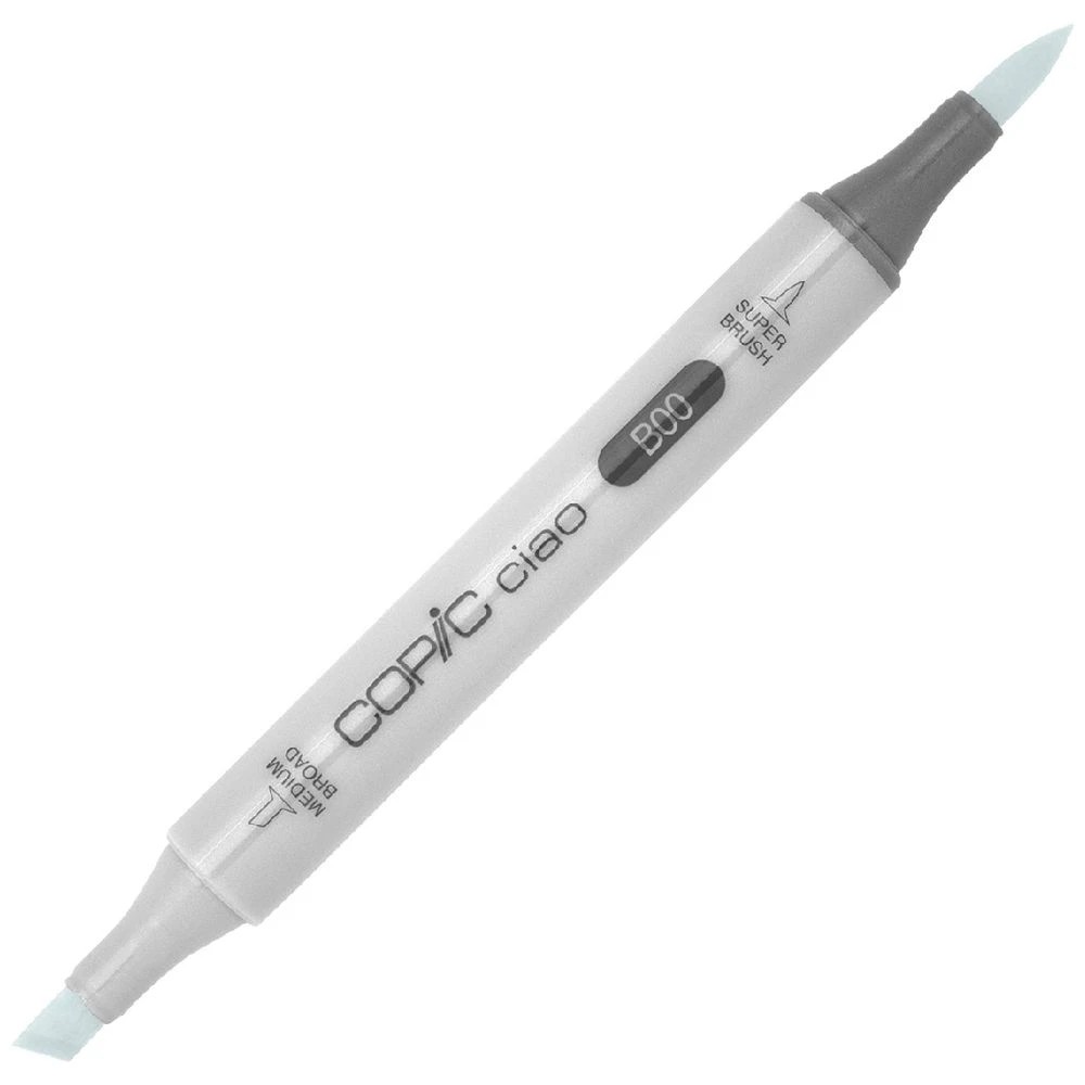 1 Copic Ciao Dual Nib Marker B00 Frost Blue, 1 of 2