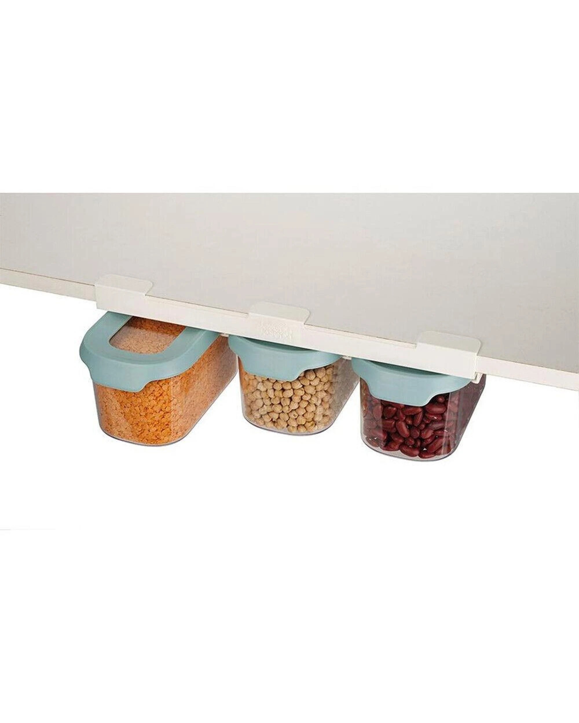 8 Joseph Joseph CupboardStore 3 x 900ml Food Storage Container Set Light Opal 81111, 8 of 10