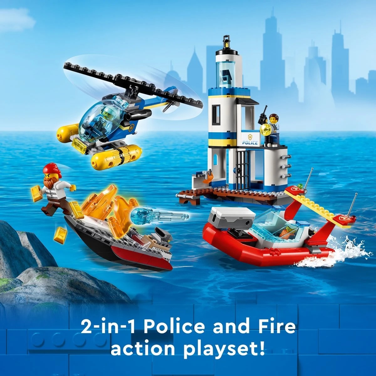 8 LEGO City Police Seaside Police and Fire Mission 60308, 8 of 11
