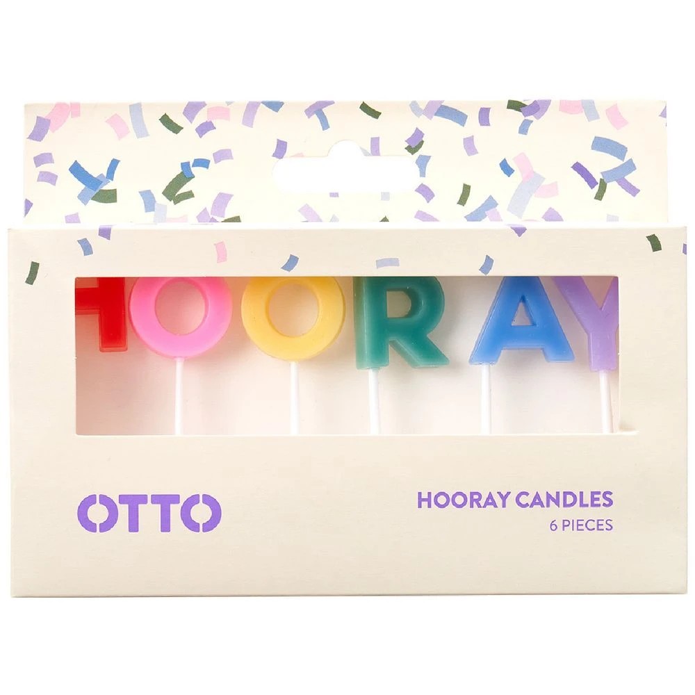 1 Otto Hooray Candles, 1 of 2
