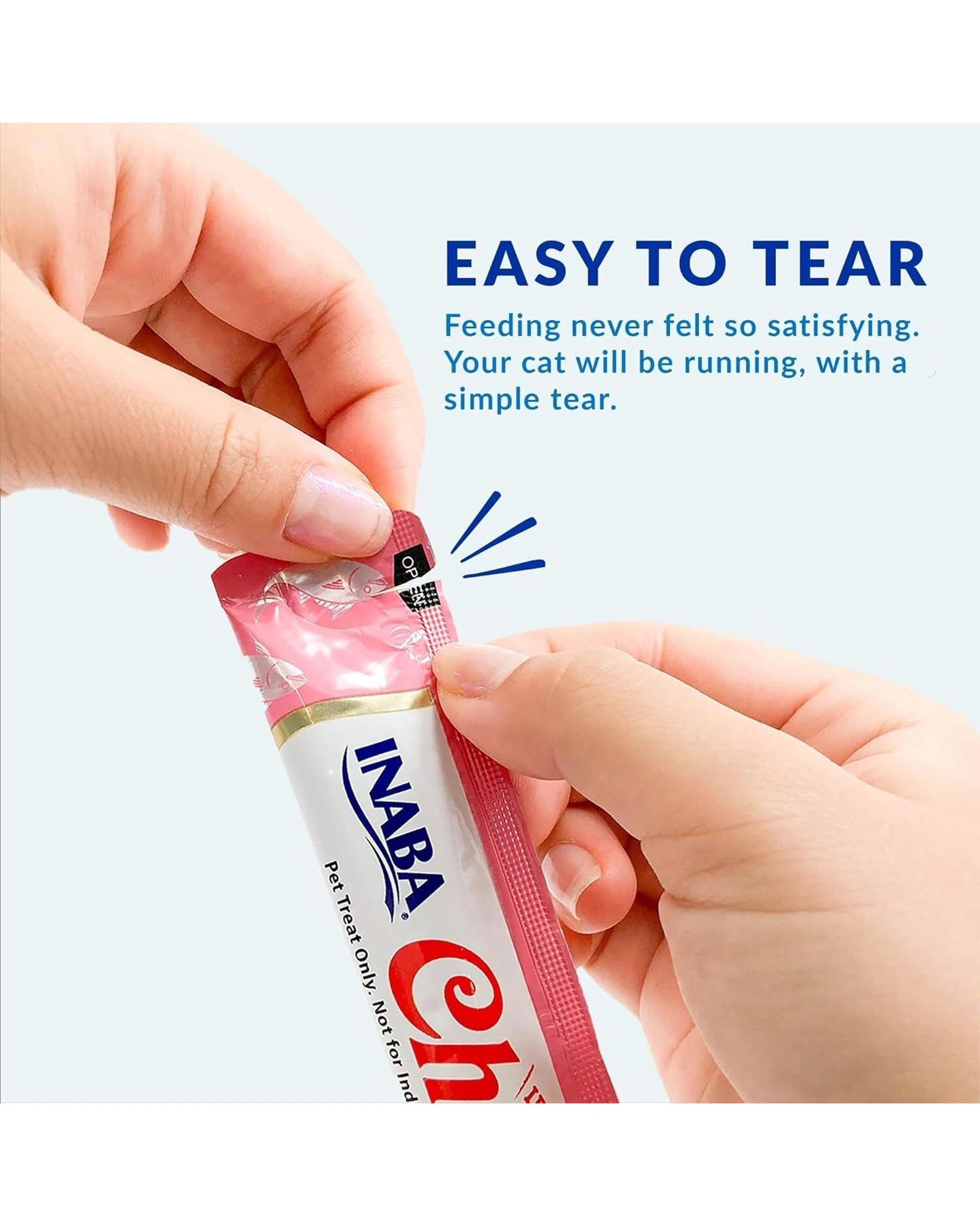 5 Inaba Churu Puree Lickable Cat Treats Tuna Variety Box 20 x 14g, 5 of 9