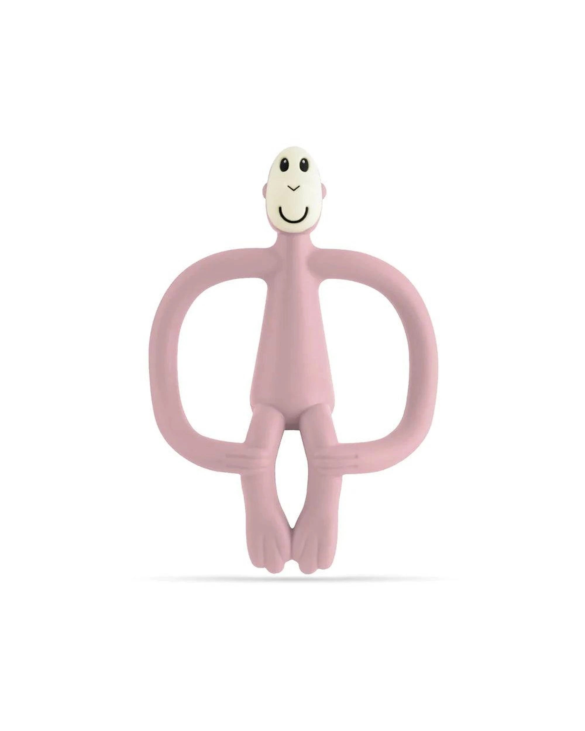 1 Matchstick Monkey Teething Toy and Gel Applicator - Dusty Pink, 1 of 1