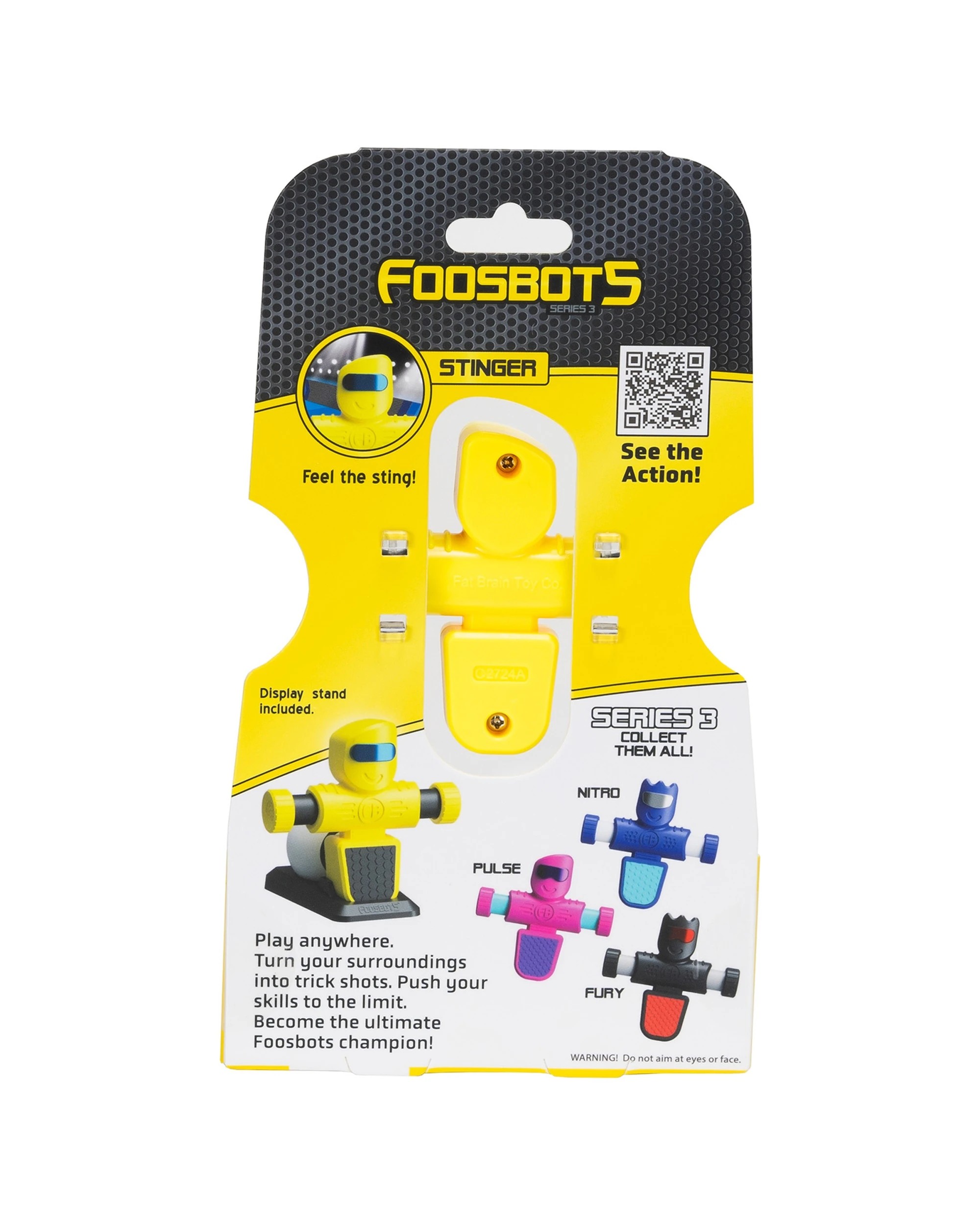 7 TOMY Foosbots Series 3 Kids Play Toy Set Spin Kick Fast Play - Multi, 7 of 8