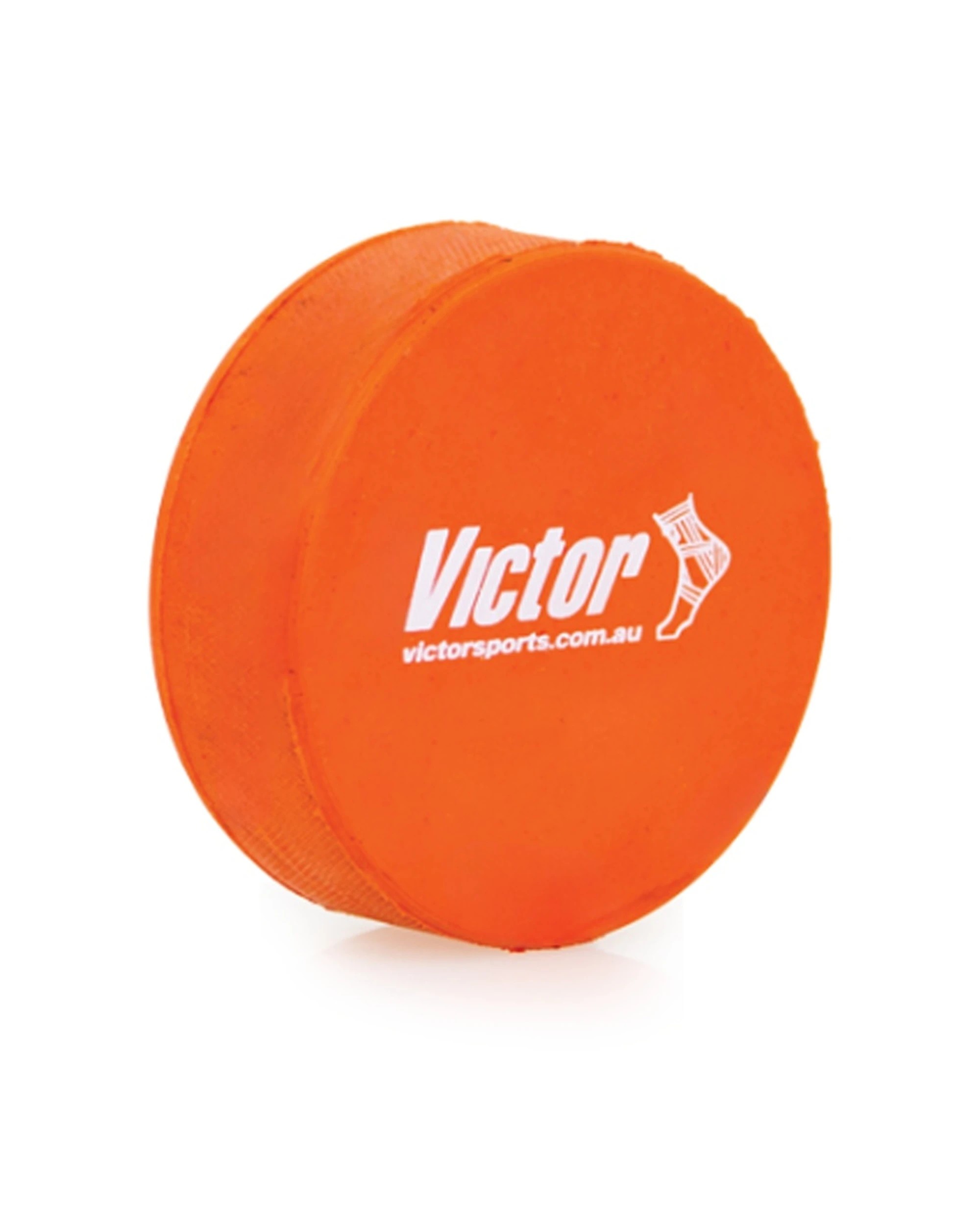 2 Victor Sports Hockey Puck Street Durable Precision Outdoor Play - Red, 2 of 4