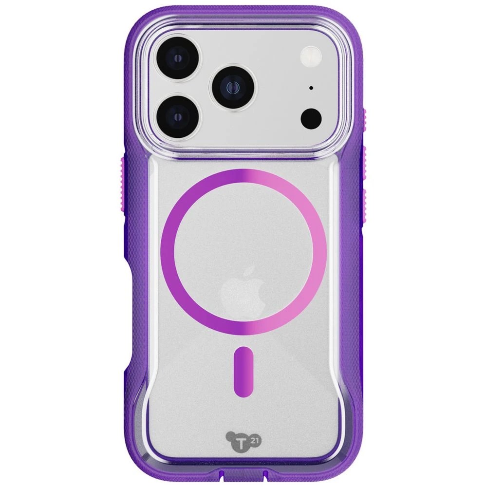 1 Tech21 EvoPro iPhone 17 Pro MagSafe Case Purple/Pink, 1 of 5