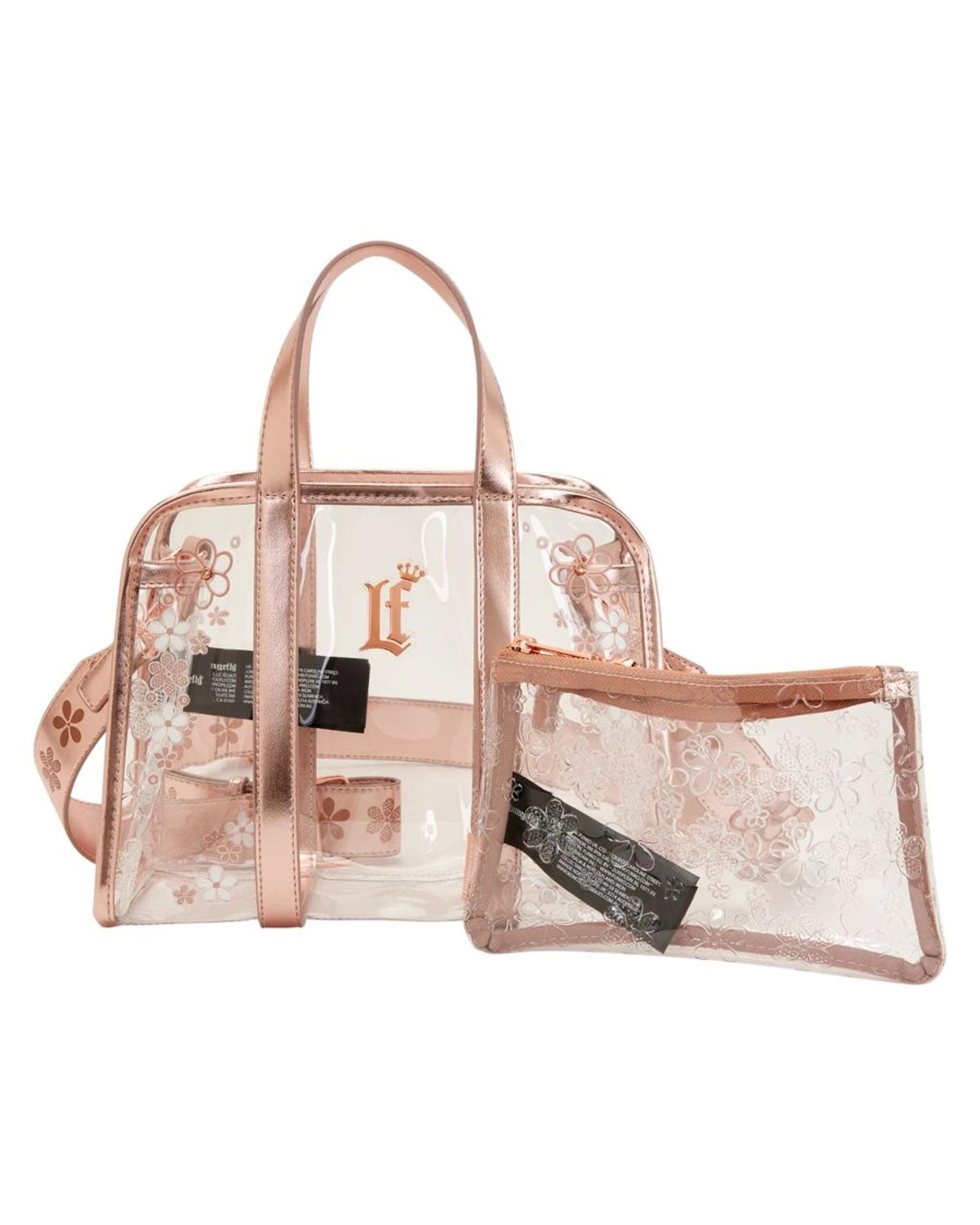 2 Loungefly Clear Floral Crossbody Bag, 2 of 4