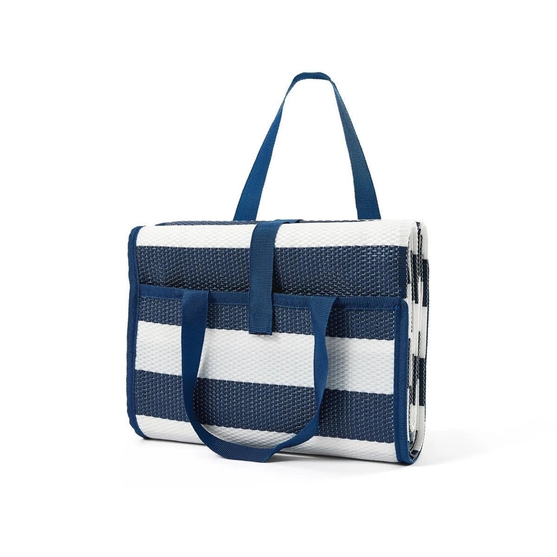 4 Folding Beach Mat - Blue, 4 of 9