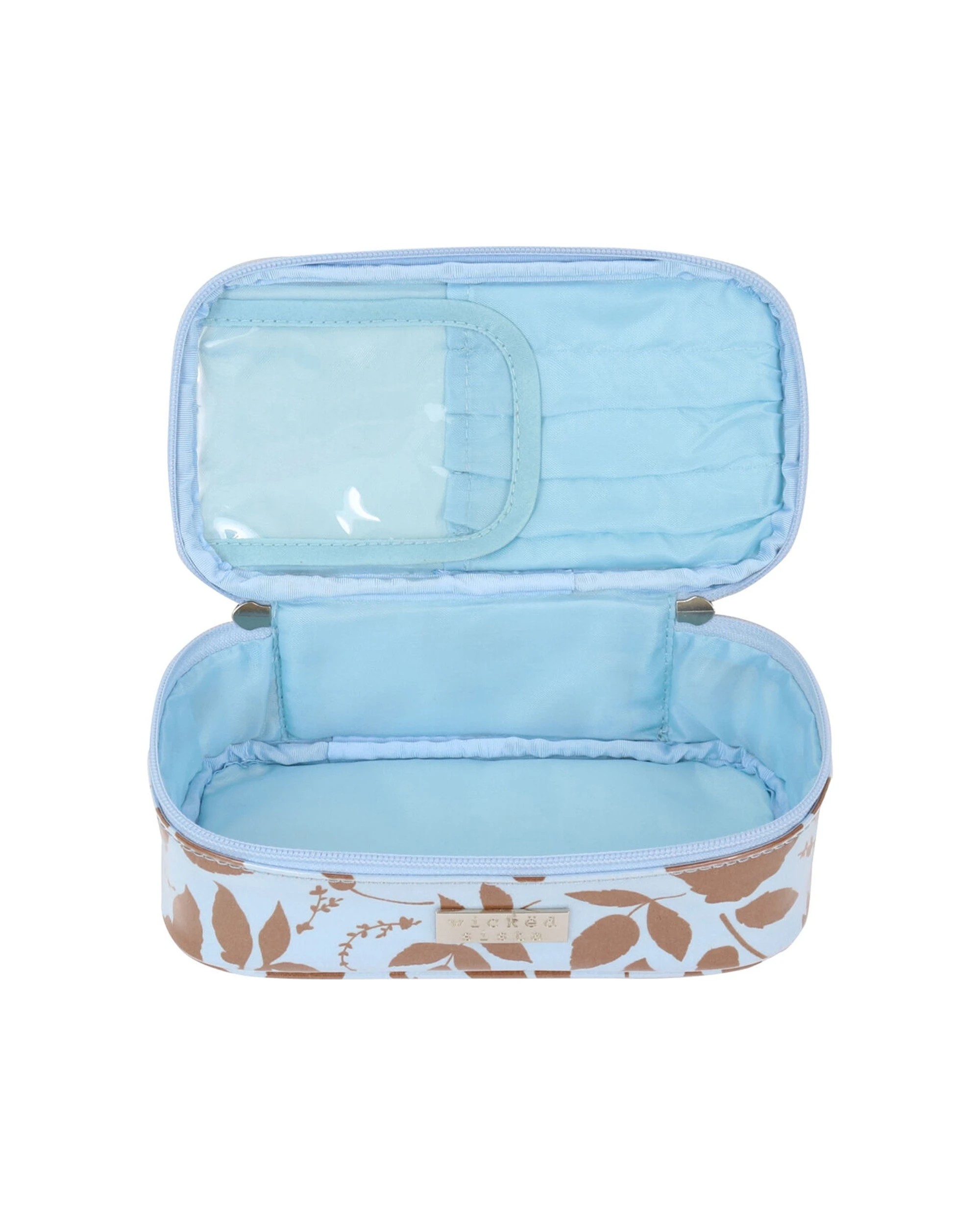 2 Wicked Sista Studio Peony Blooms Medium Beauty Case 28x11.5x18cm - Multi, 2 of 2