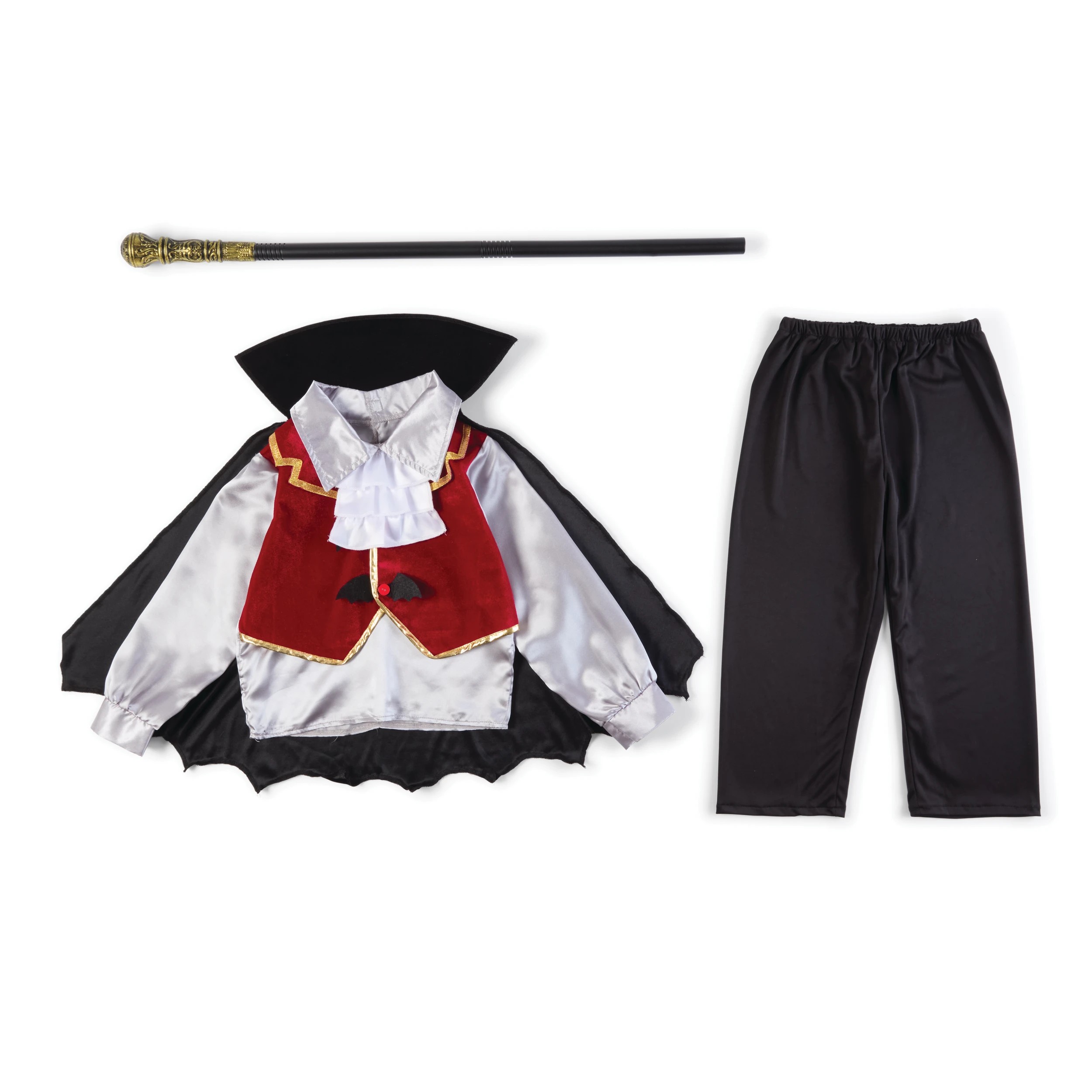 7 4 Piece Vampire Costume - Ages 4-6, 7 of 10