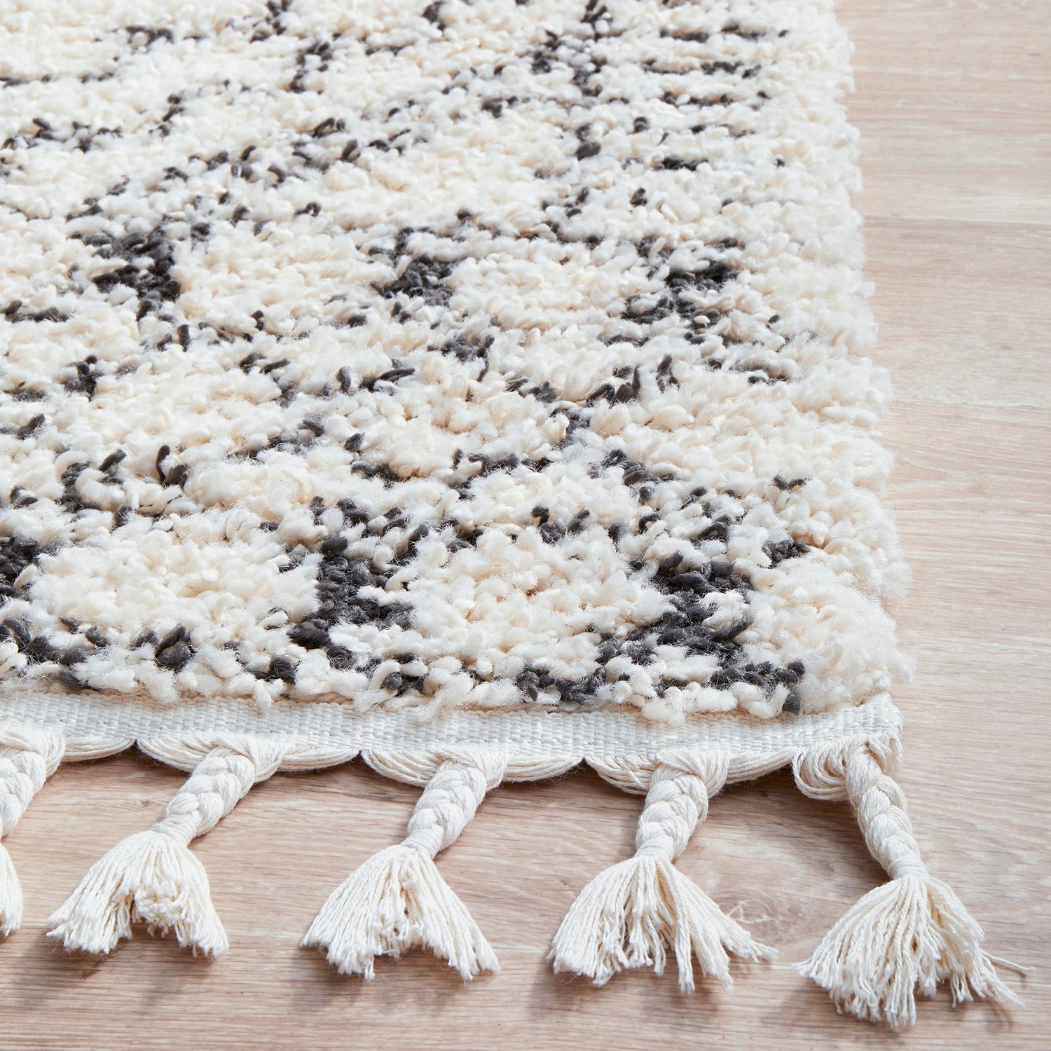5 Common Ground Rugs Tangier Fez 380x280cm - Extra Large Power Loomed Pet Friendly Floor Rug - Natural, 5 of 9