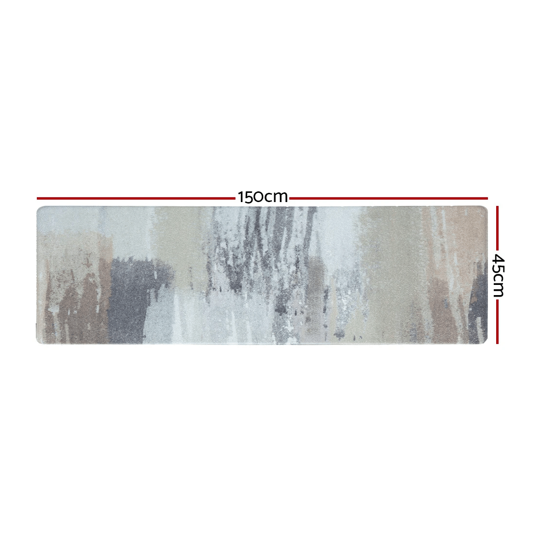 2 Artiss Kitchen Mat 45x150cm PVC Floor Rug Carpet Non-slip Lydia - Multi, 2 of 6