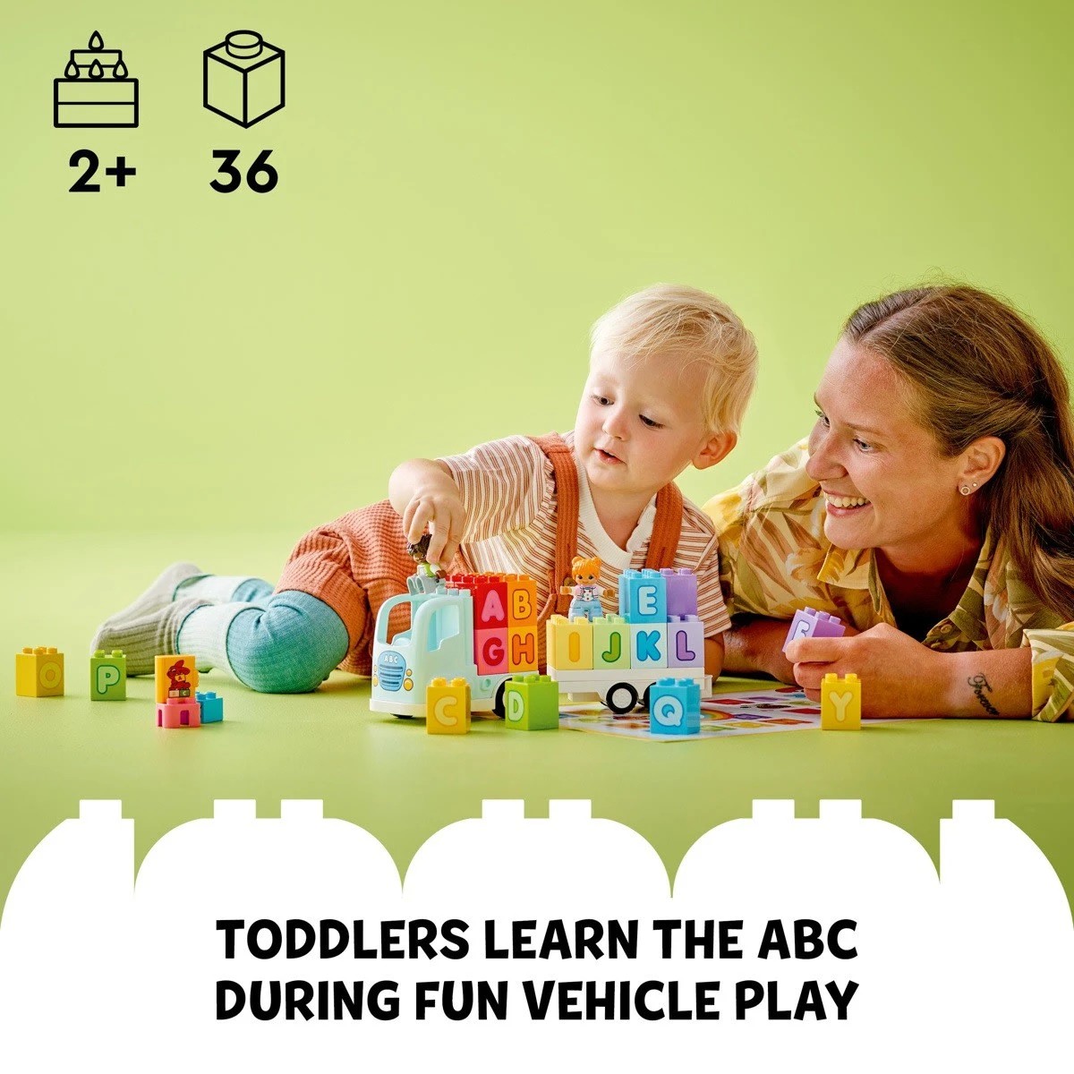 4 LEGO DUPLO Town Alphabet Truck 10421, 4 of 11